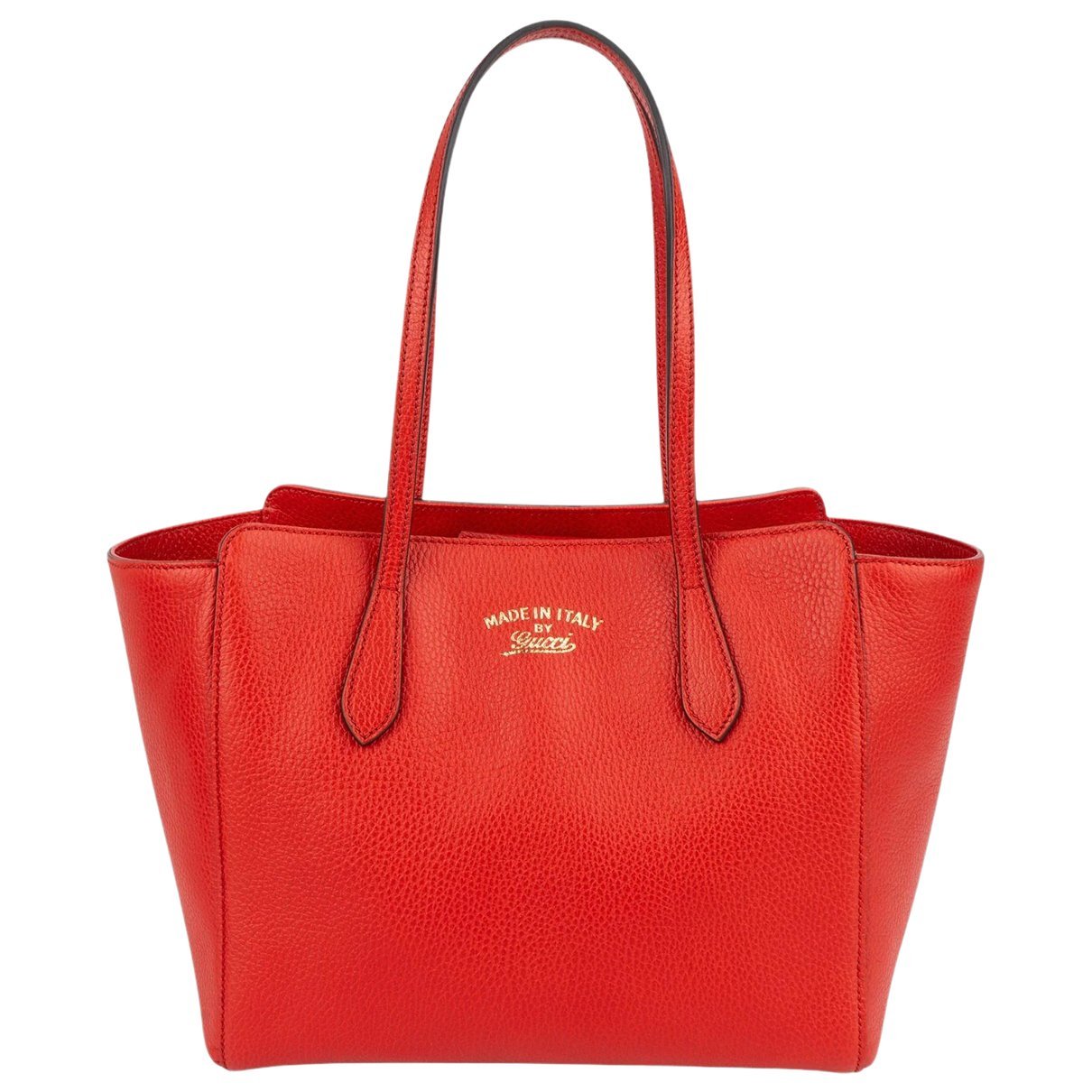 Swing leather handbag
