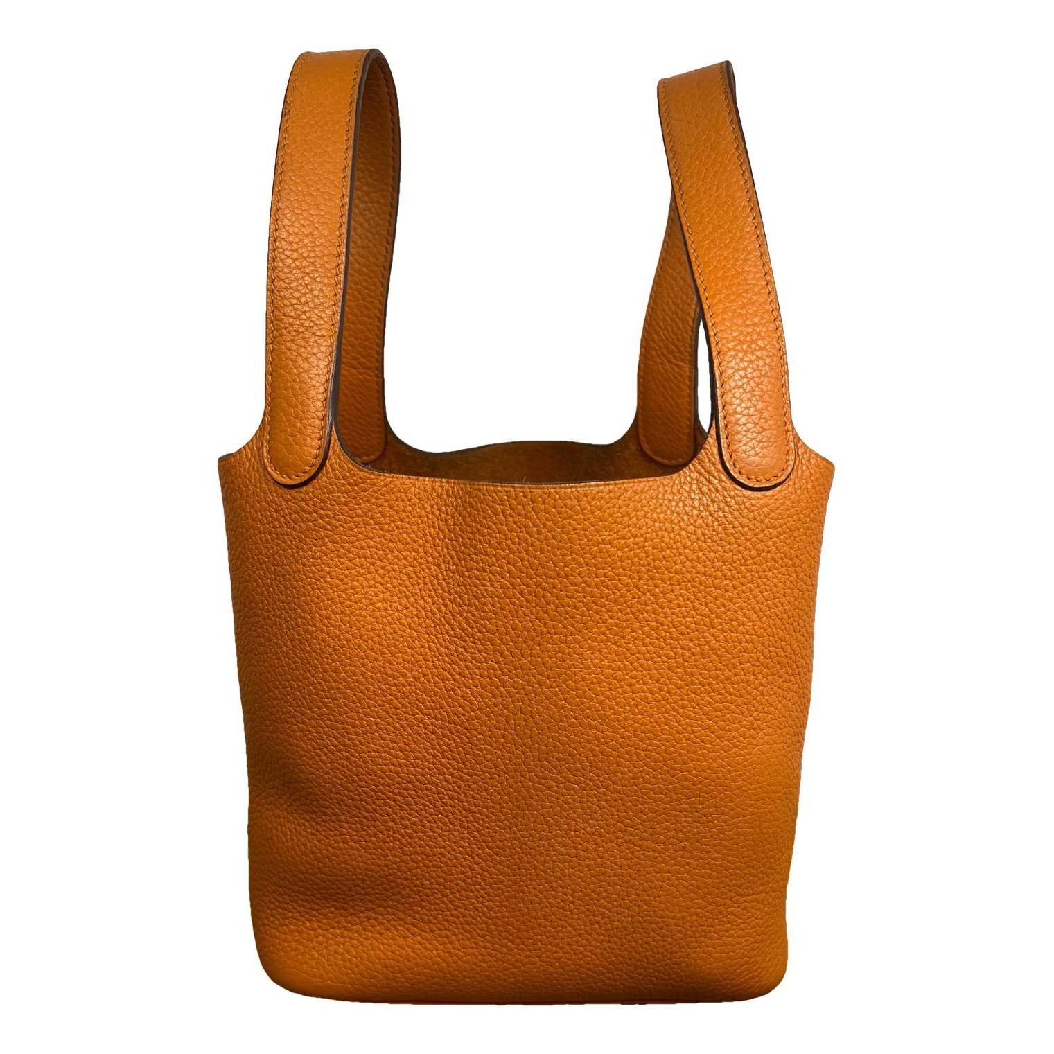 Picotin leather handbag