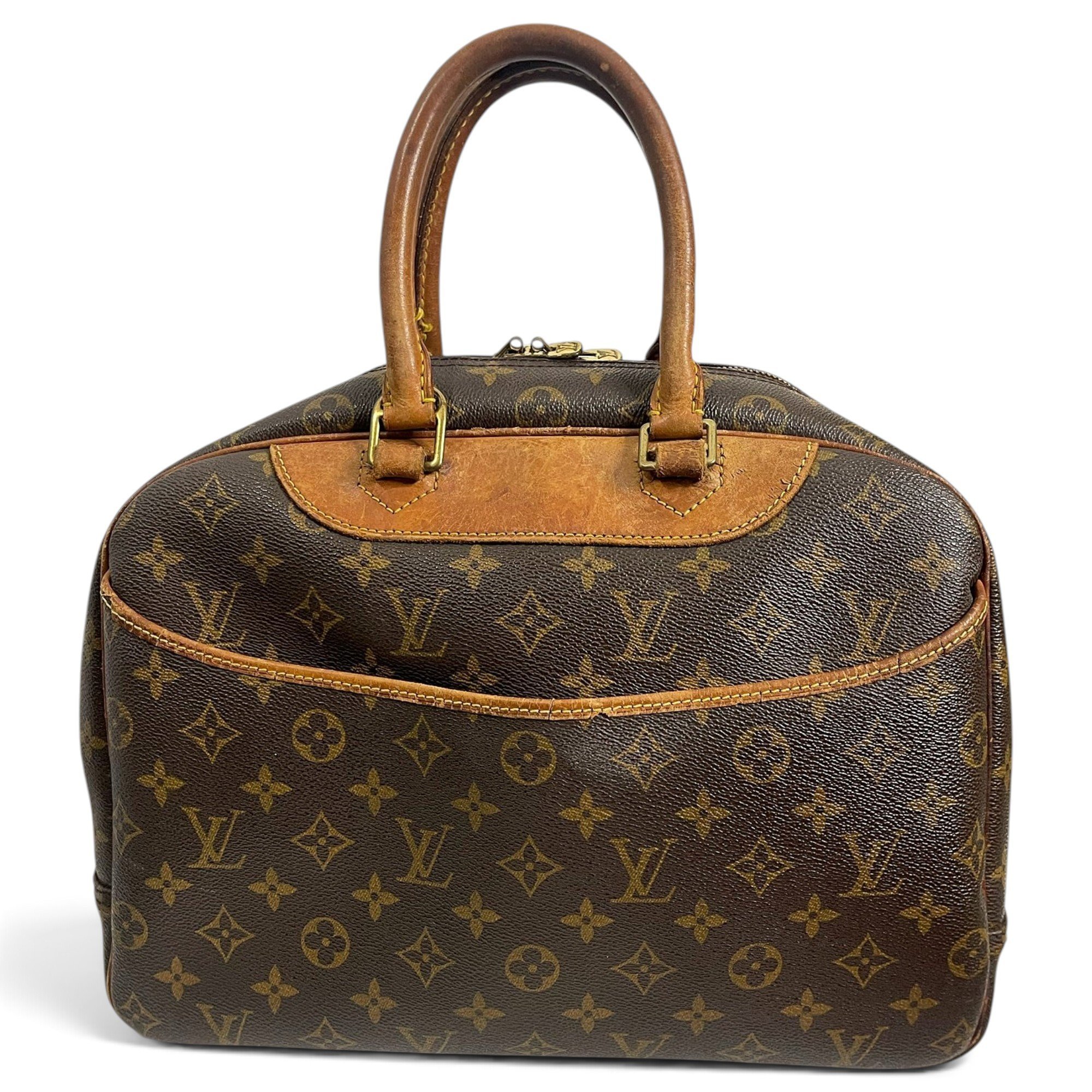 Deauville leather handbag