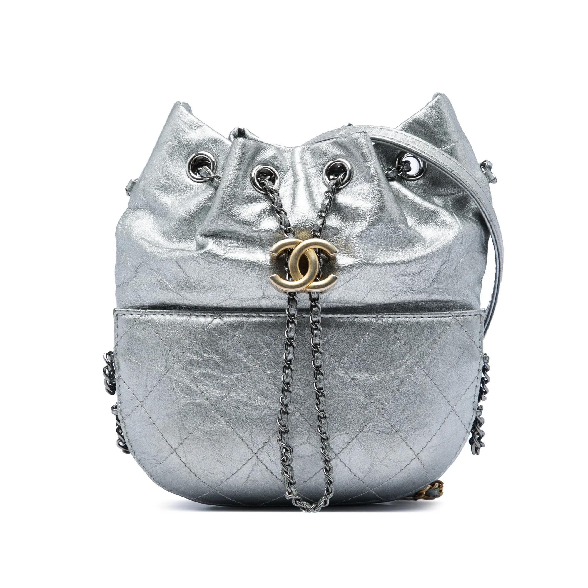Gabrielle Bucket pony-style calfskin handbag