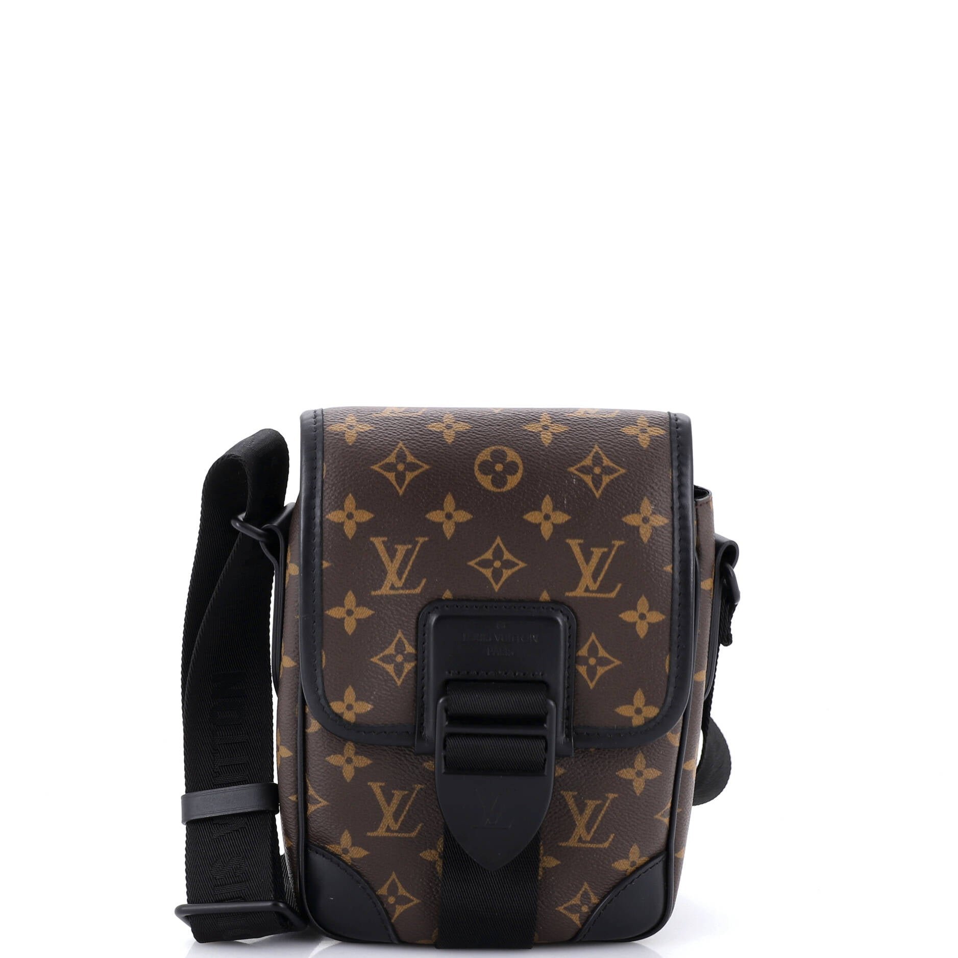 Archy Messenger Bag Macassar Monogram Canvas PM