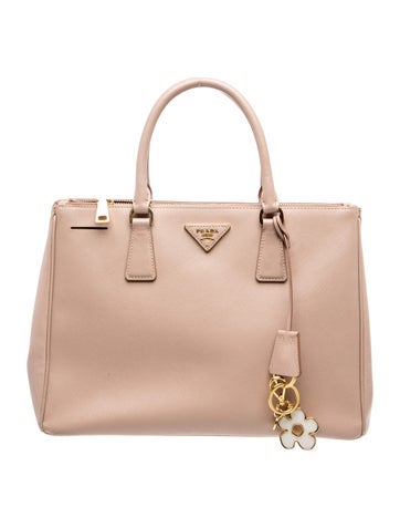Saffiano Leather Galleria Double Zip Large