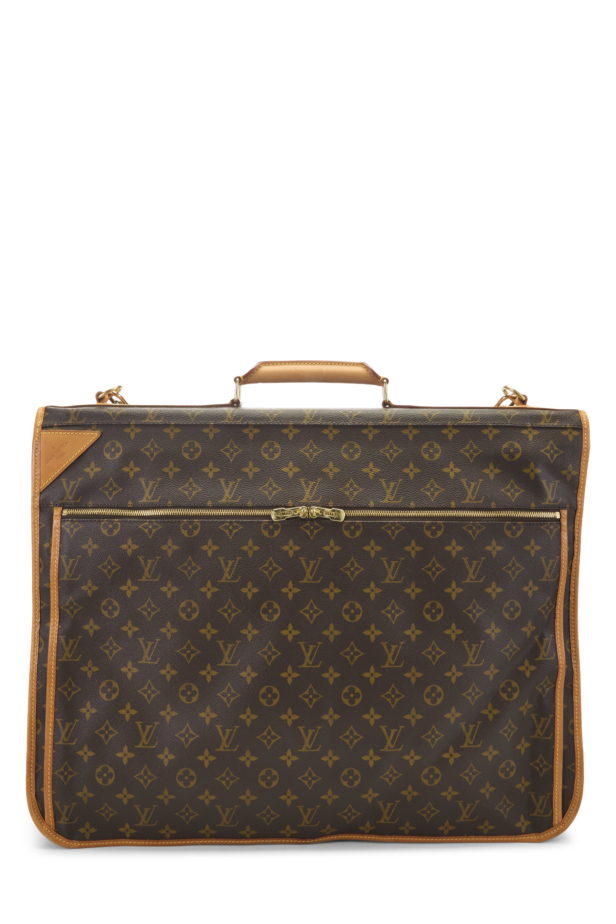 Monogram Canvas Portable Bandouliere Garment Bag