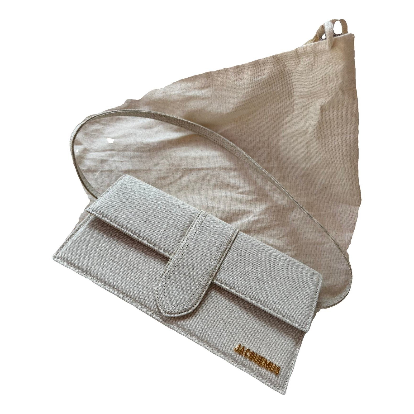 Le Bambino linen handbag