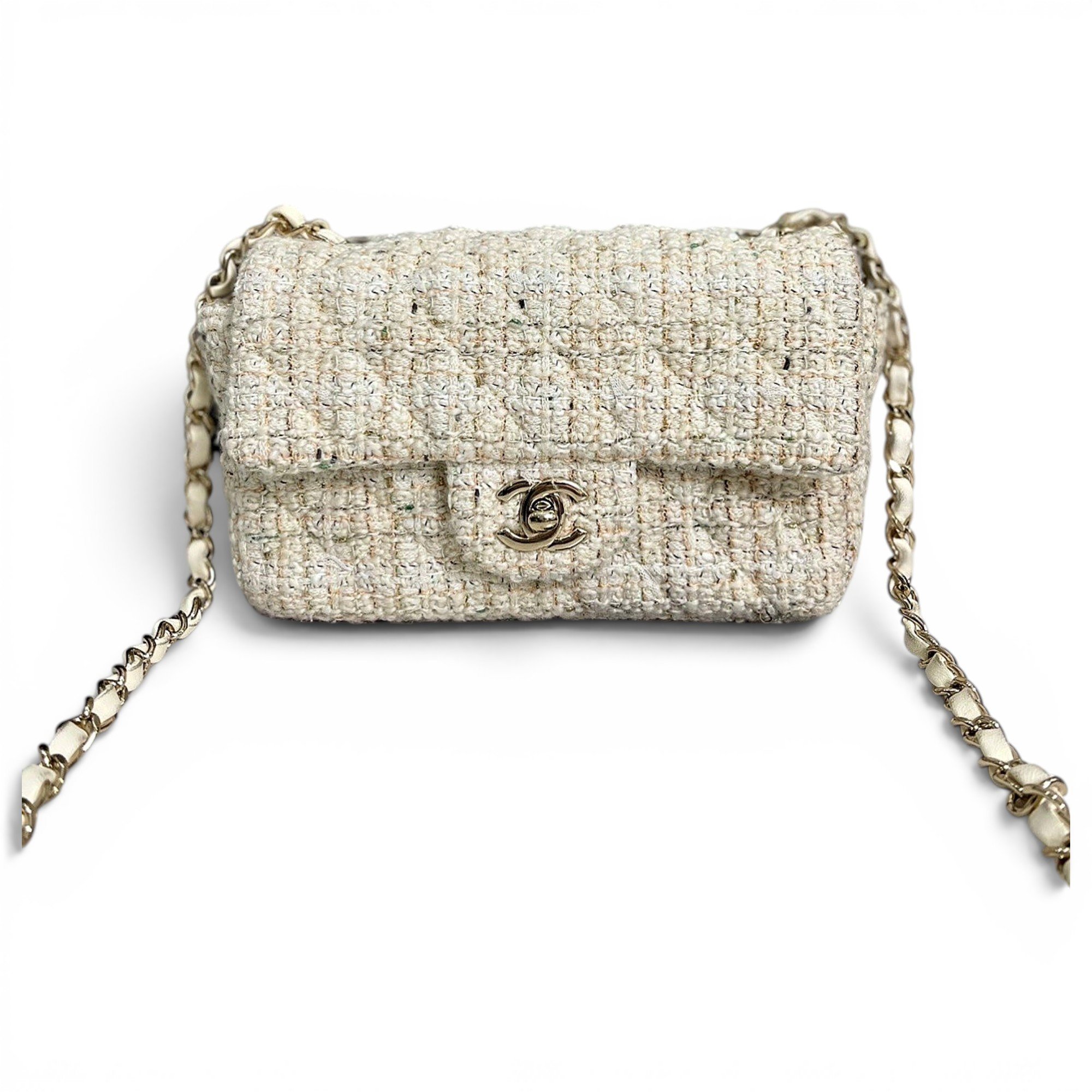 Timeless/Classique tweed crossbody bag