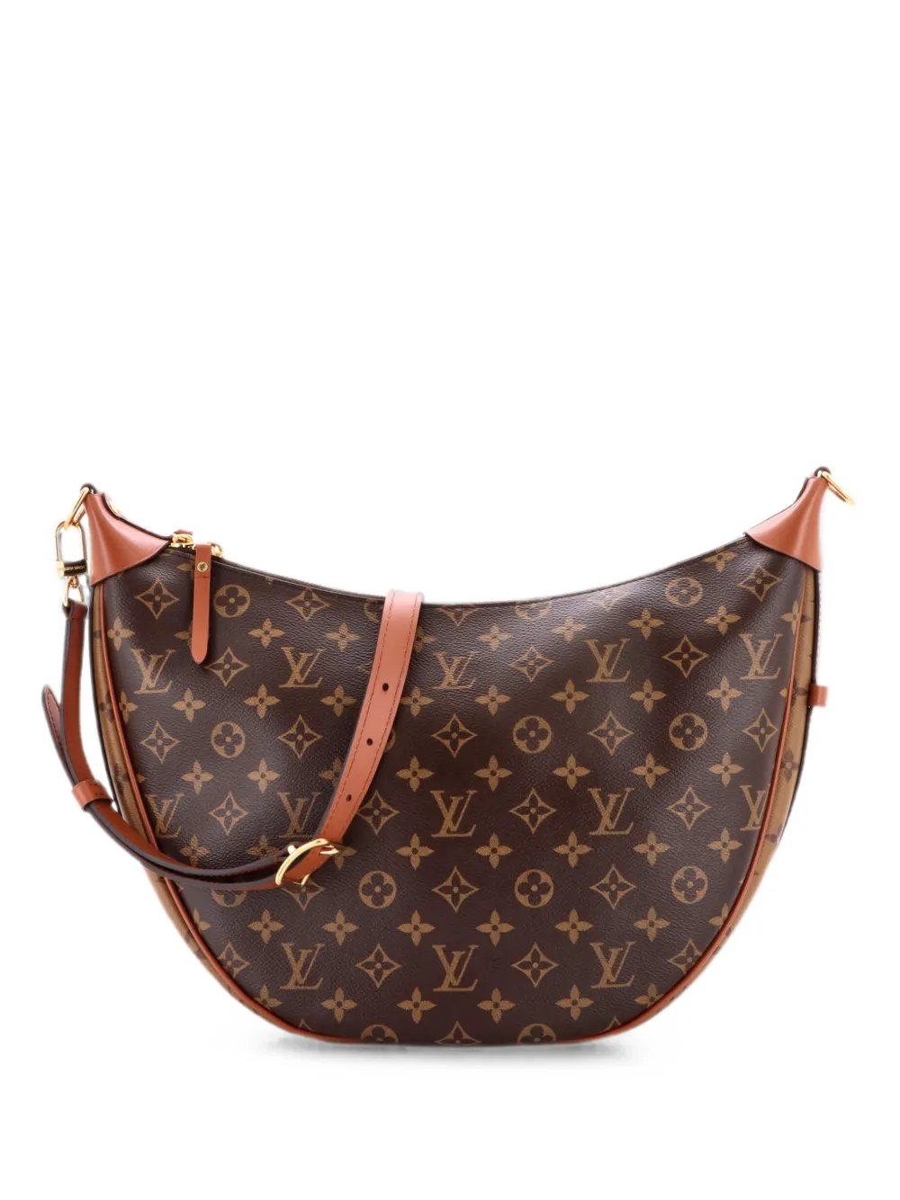 Loop Reverse Monogram Canvas hobo bag