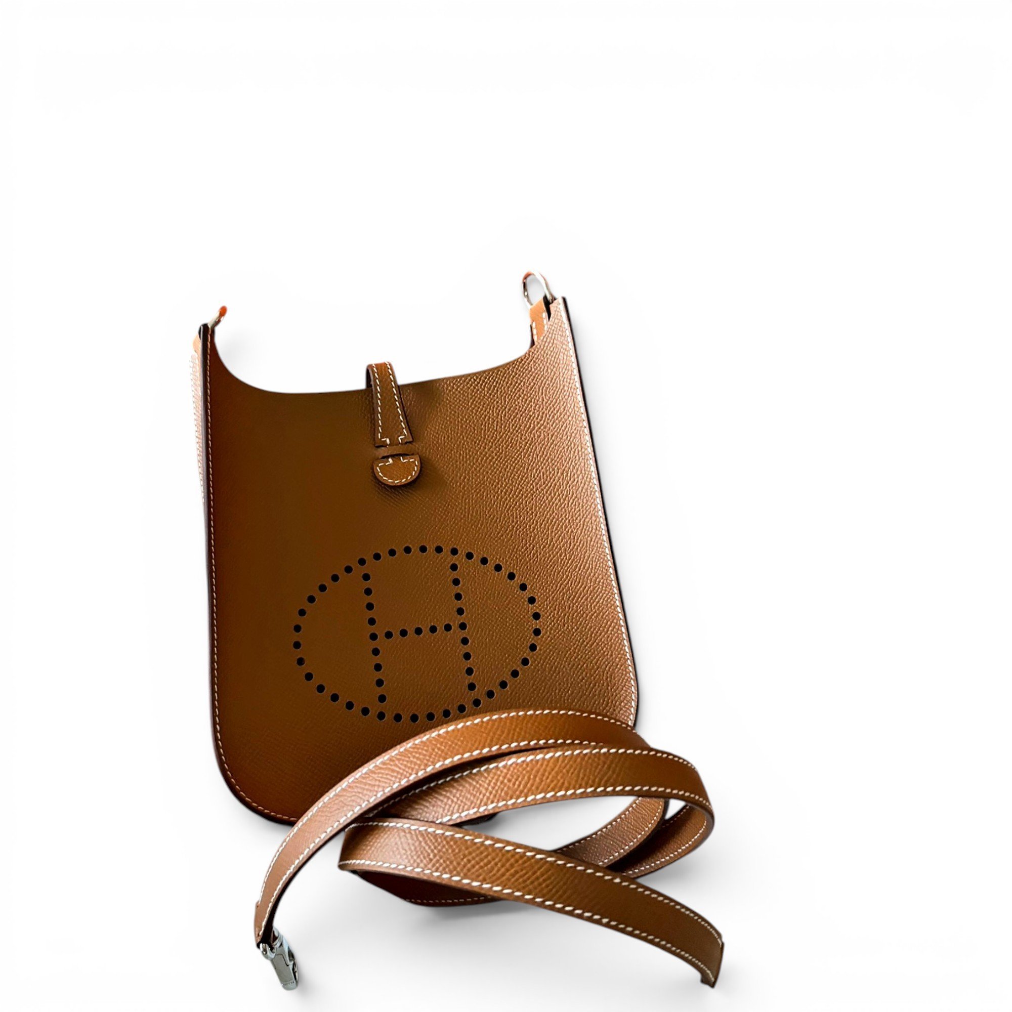 Evelyne leather crossbody bag
