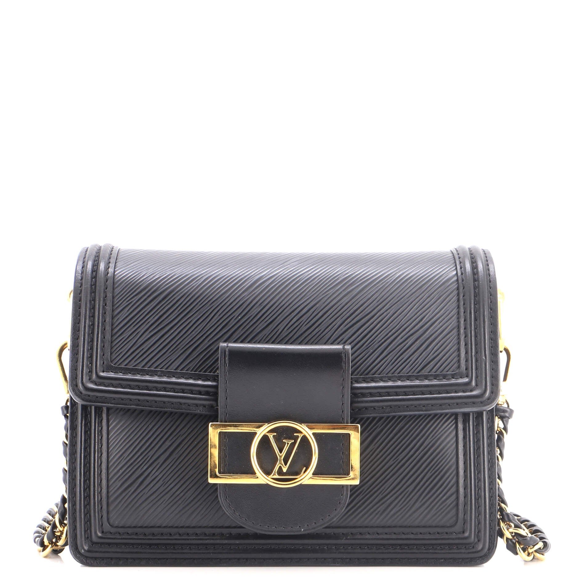 Dauphine Shoulder Bag Epi Leather Mini