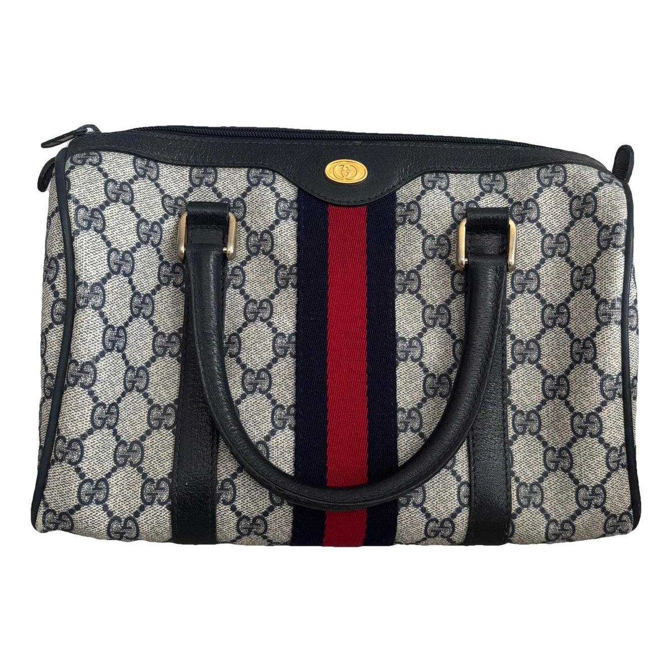 Ophidia Boston leather handbag