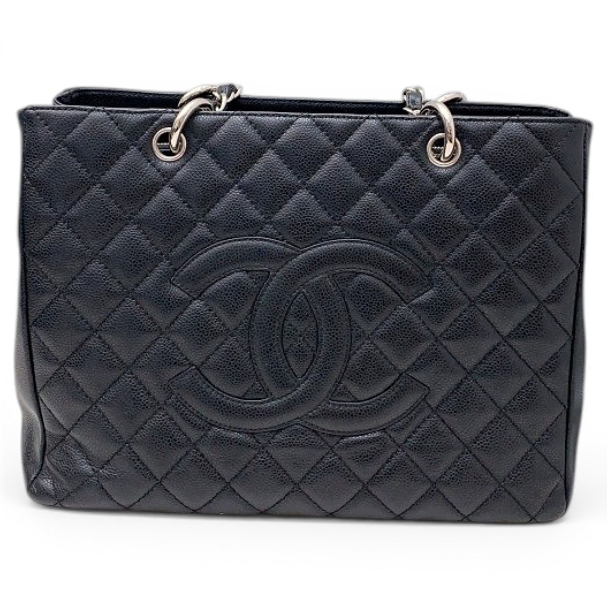 Grand shopping leather tote