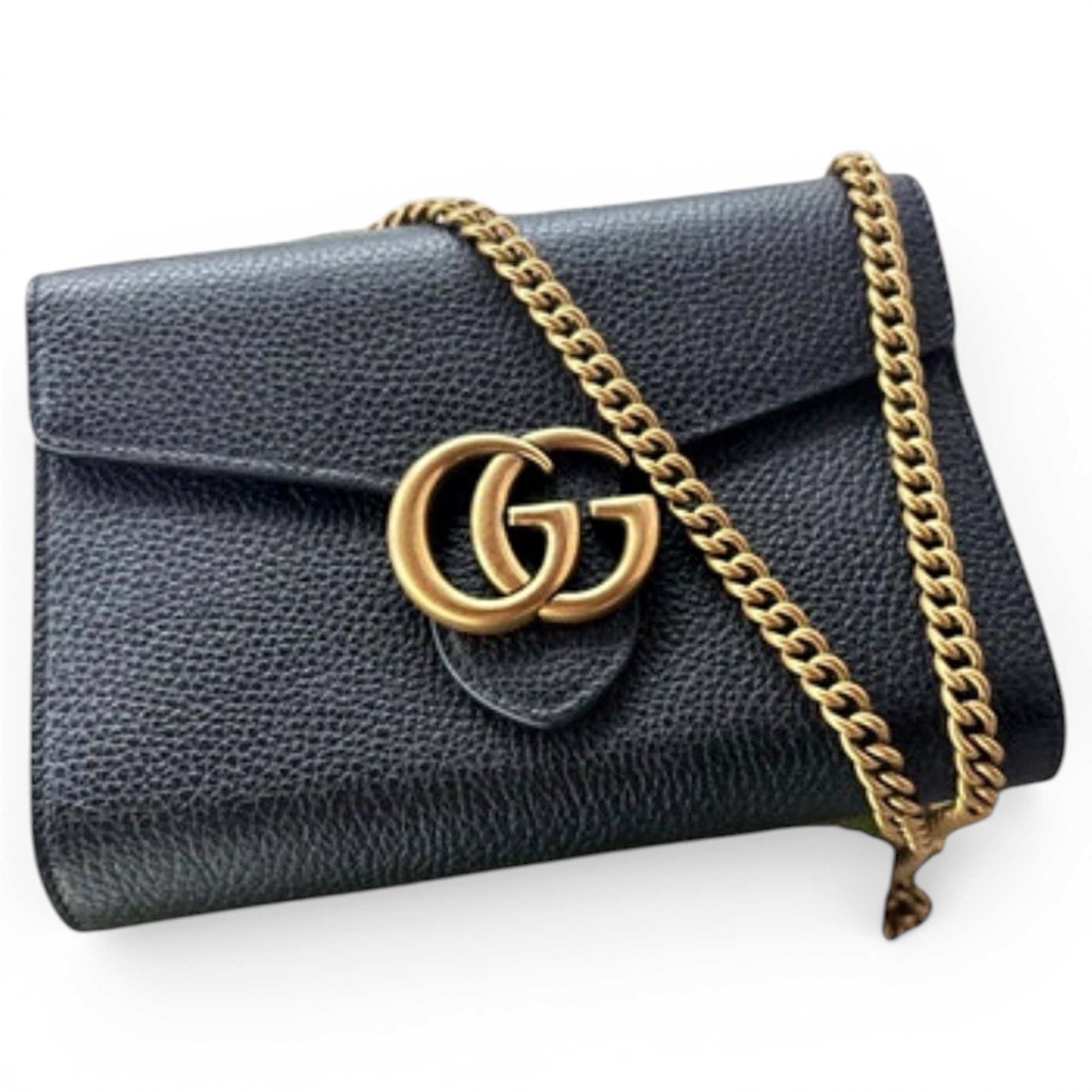 Arli leather clutch bag
