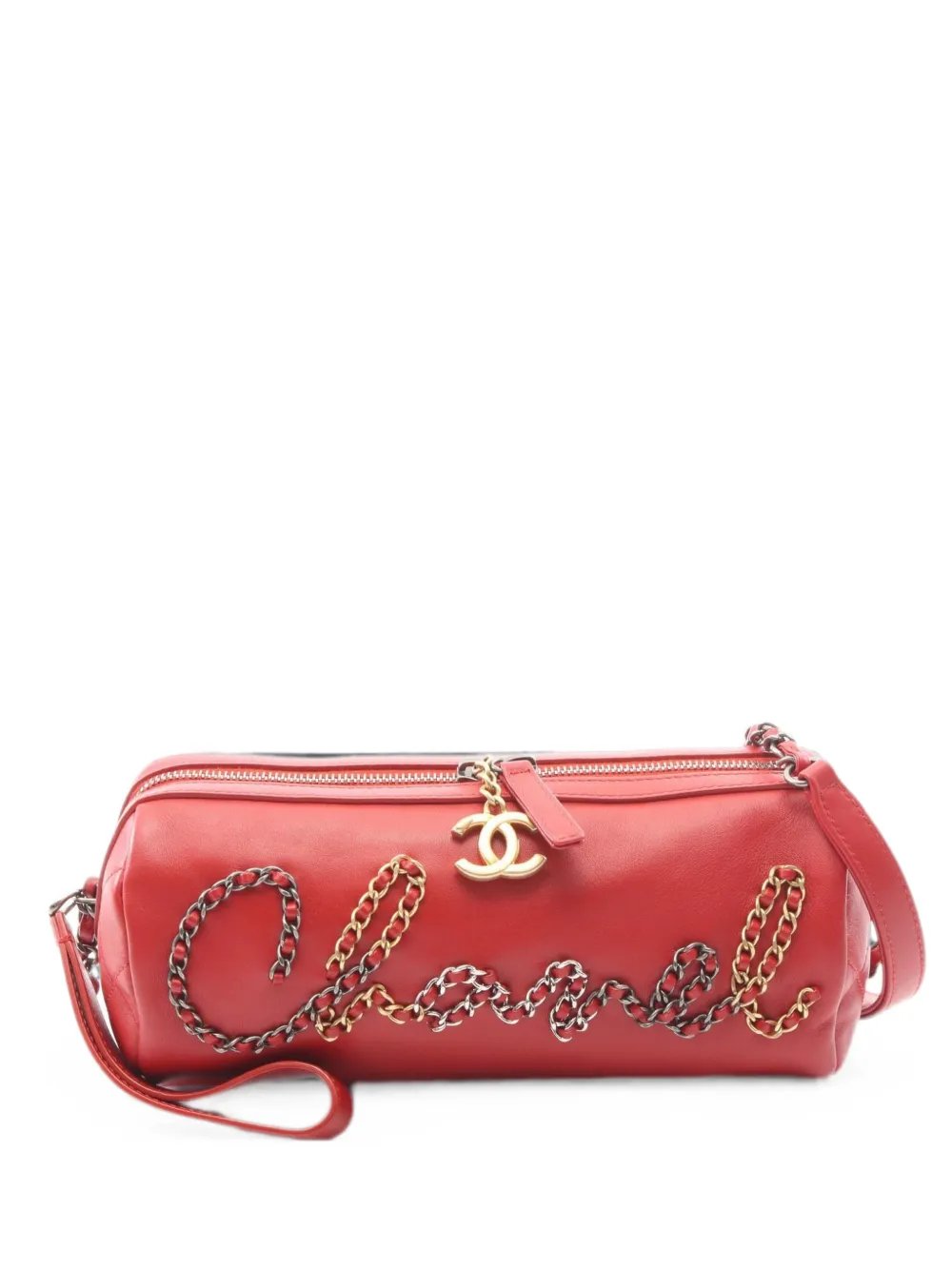 2019 CC chain-link shoulder bag
