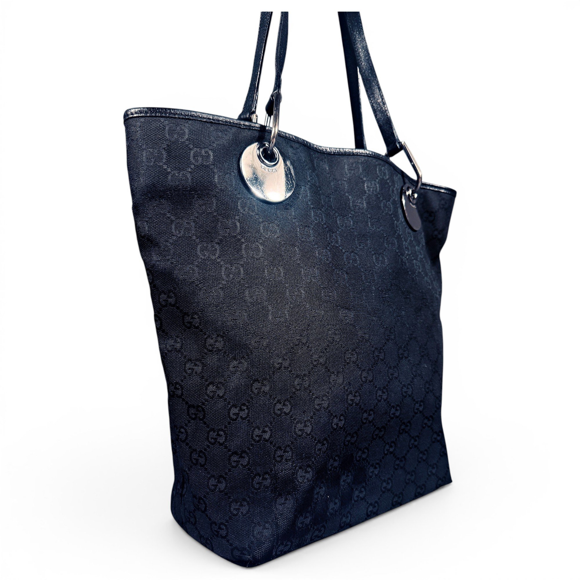 Leather tote