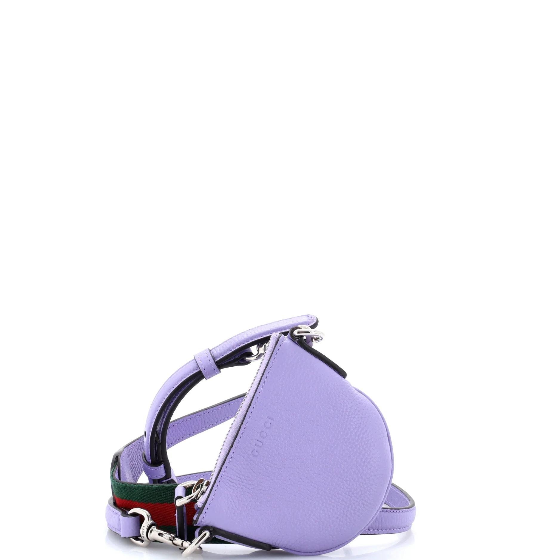 Leather crossbody bag