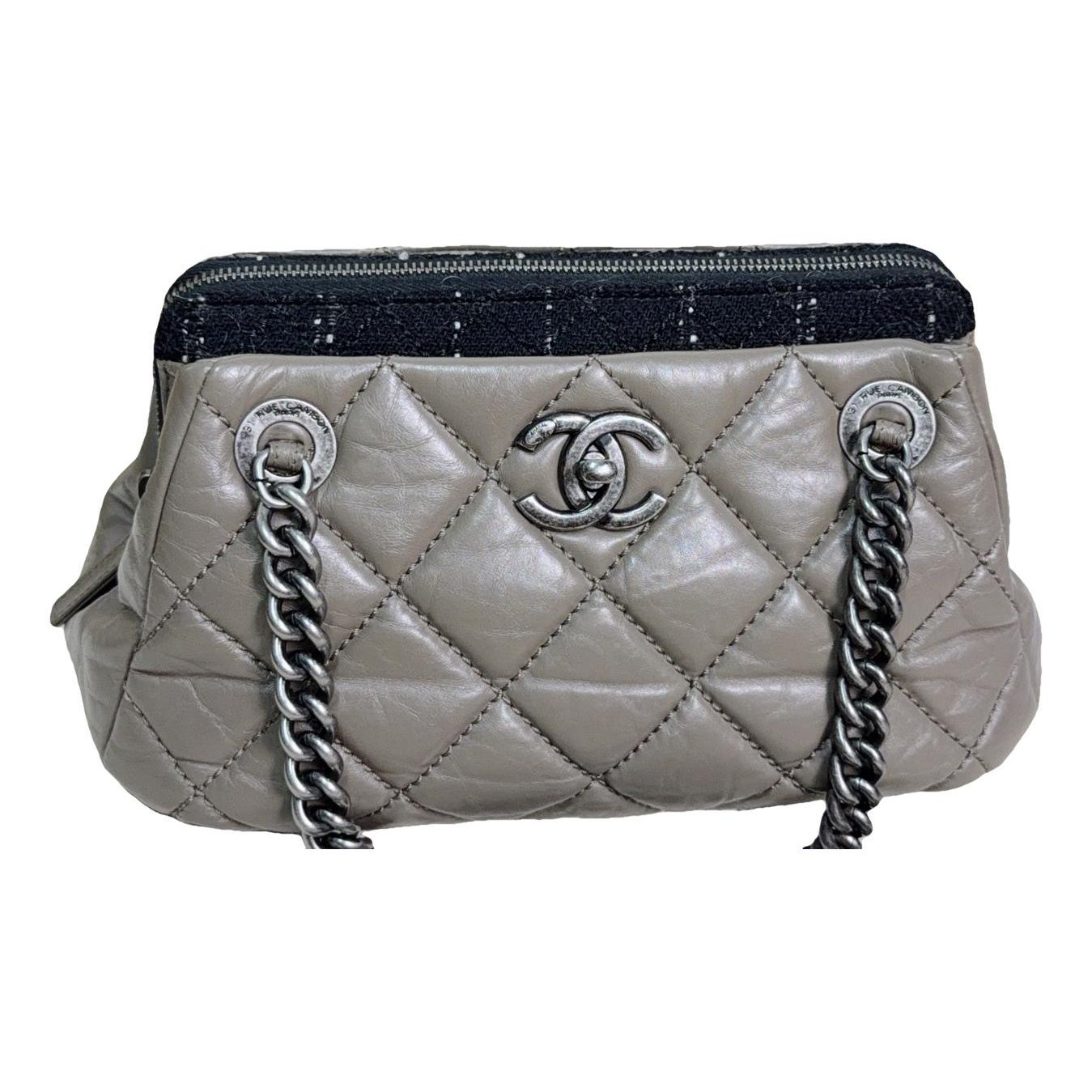 Leather handbag