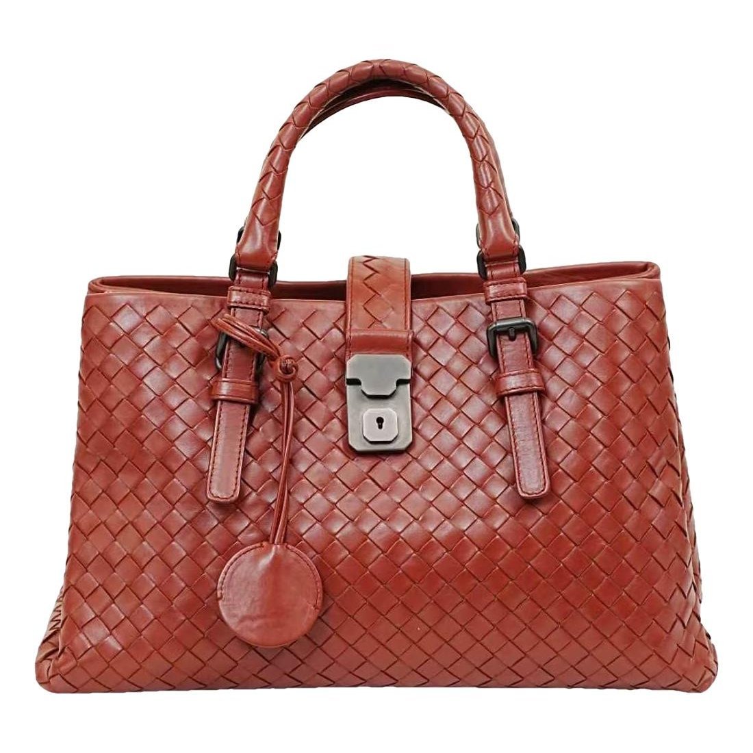 Roma leather handbag
