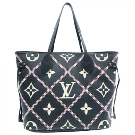 Louis Vuitton Neverfull leather tote