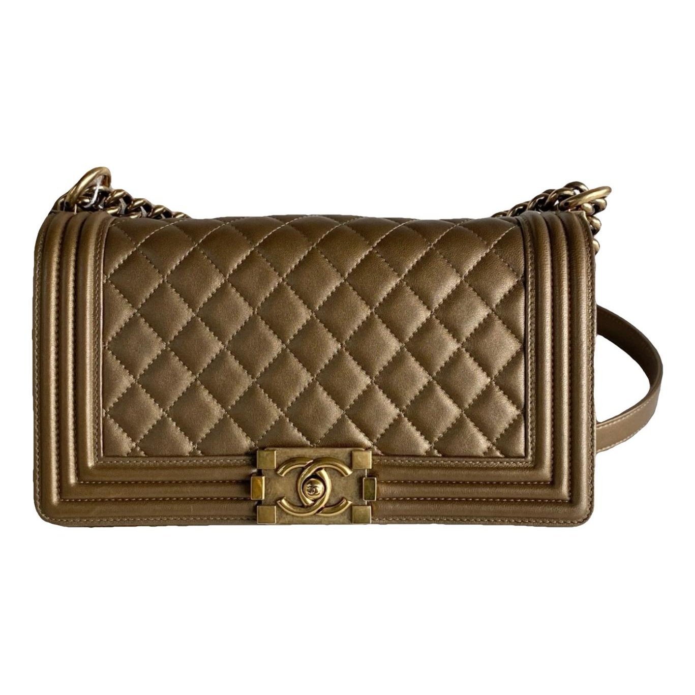 Boy leather crossbody bag