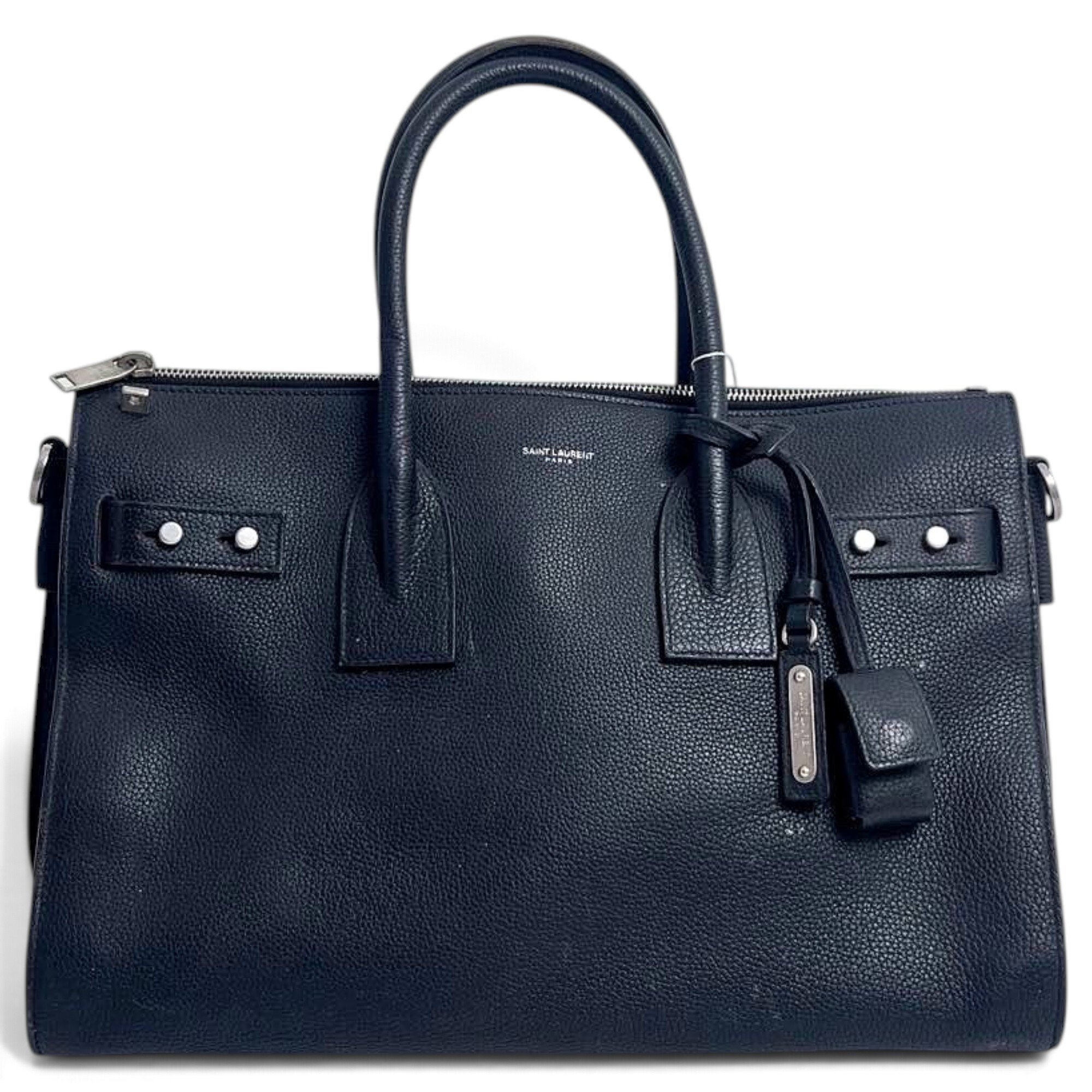 Saint Laurent Sac de Jour leather bag