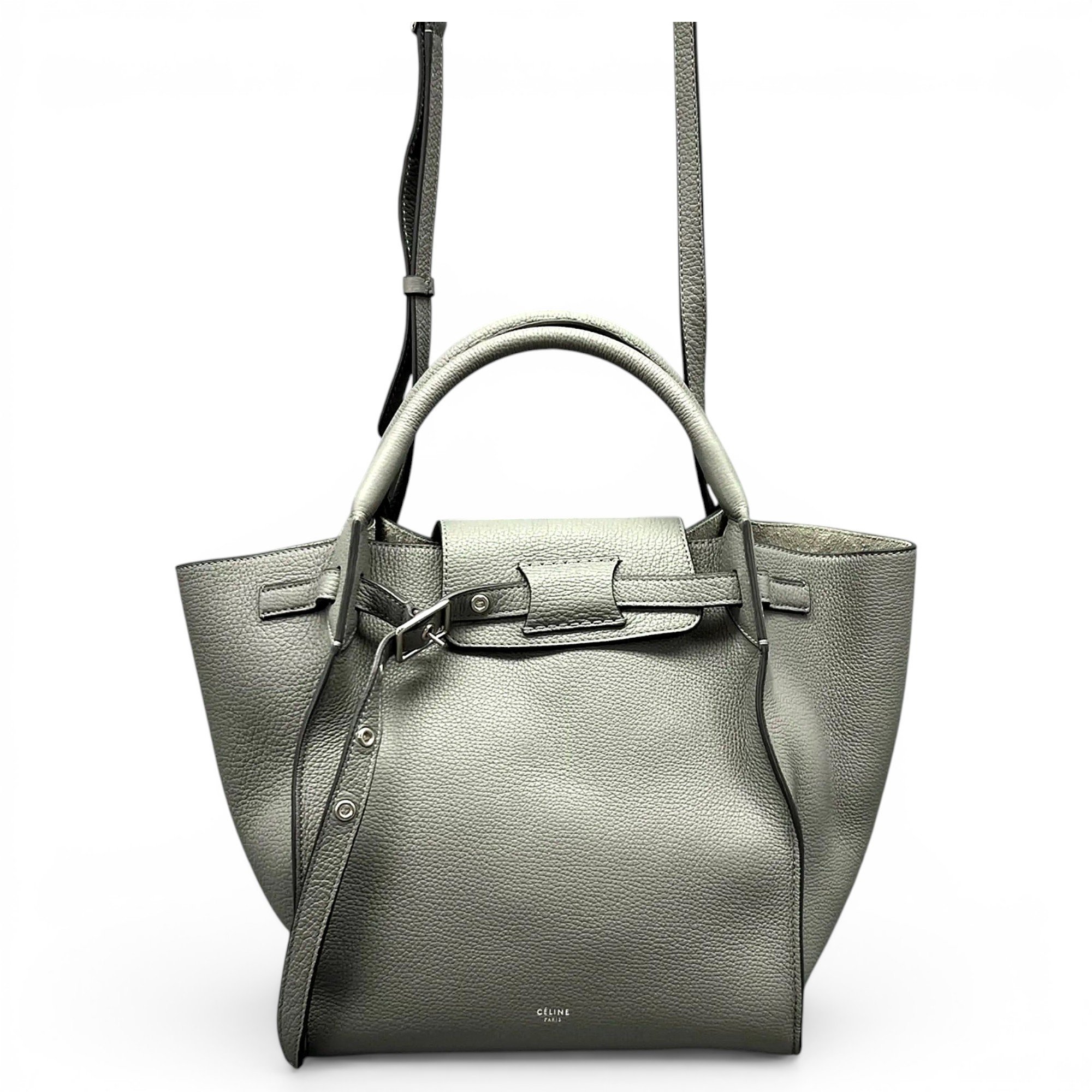 Big Bag leather handbag
