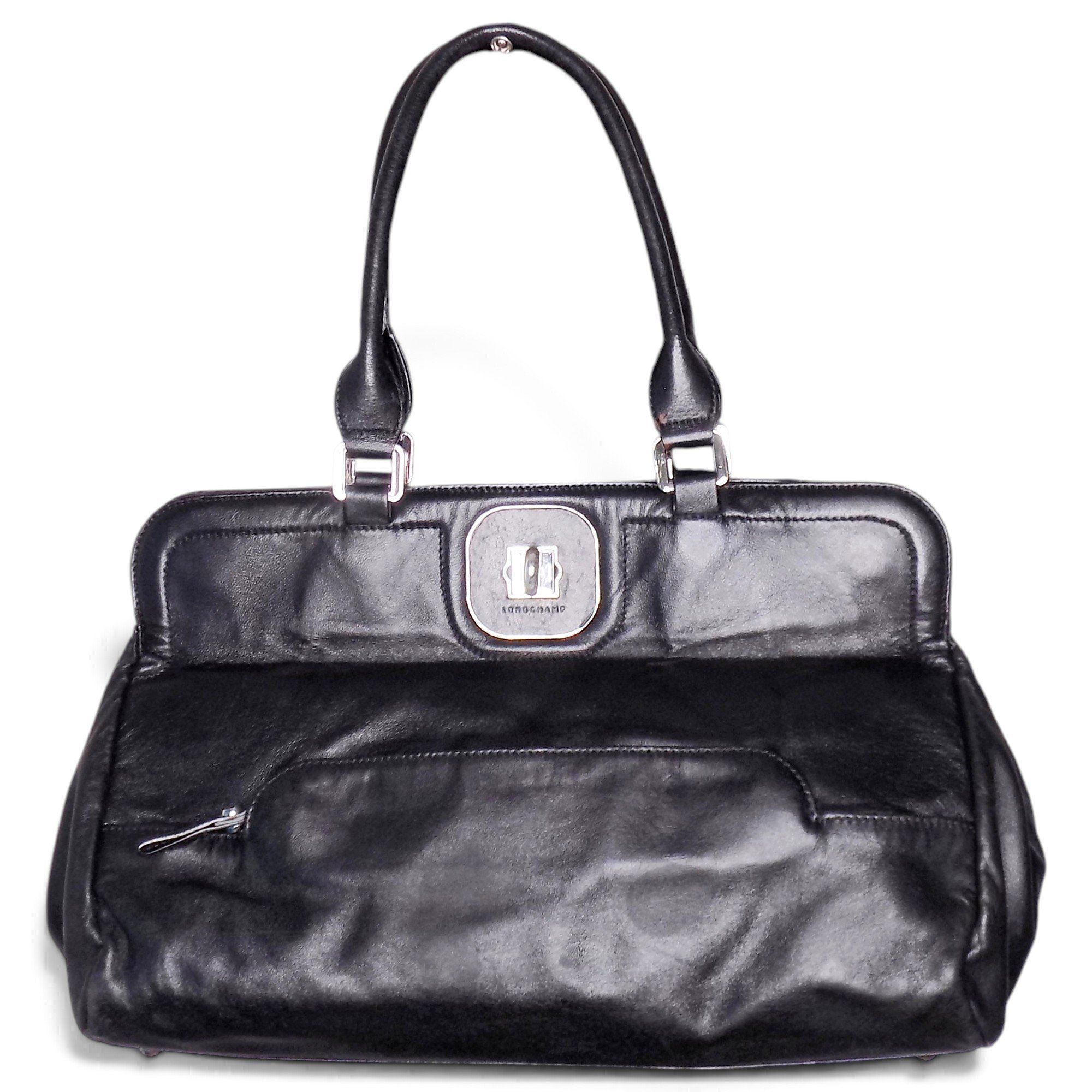 Leather handbag