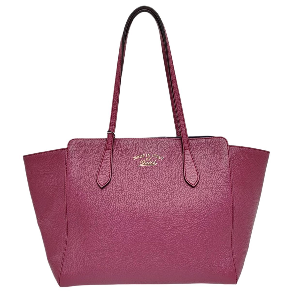 Swing leather handbag