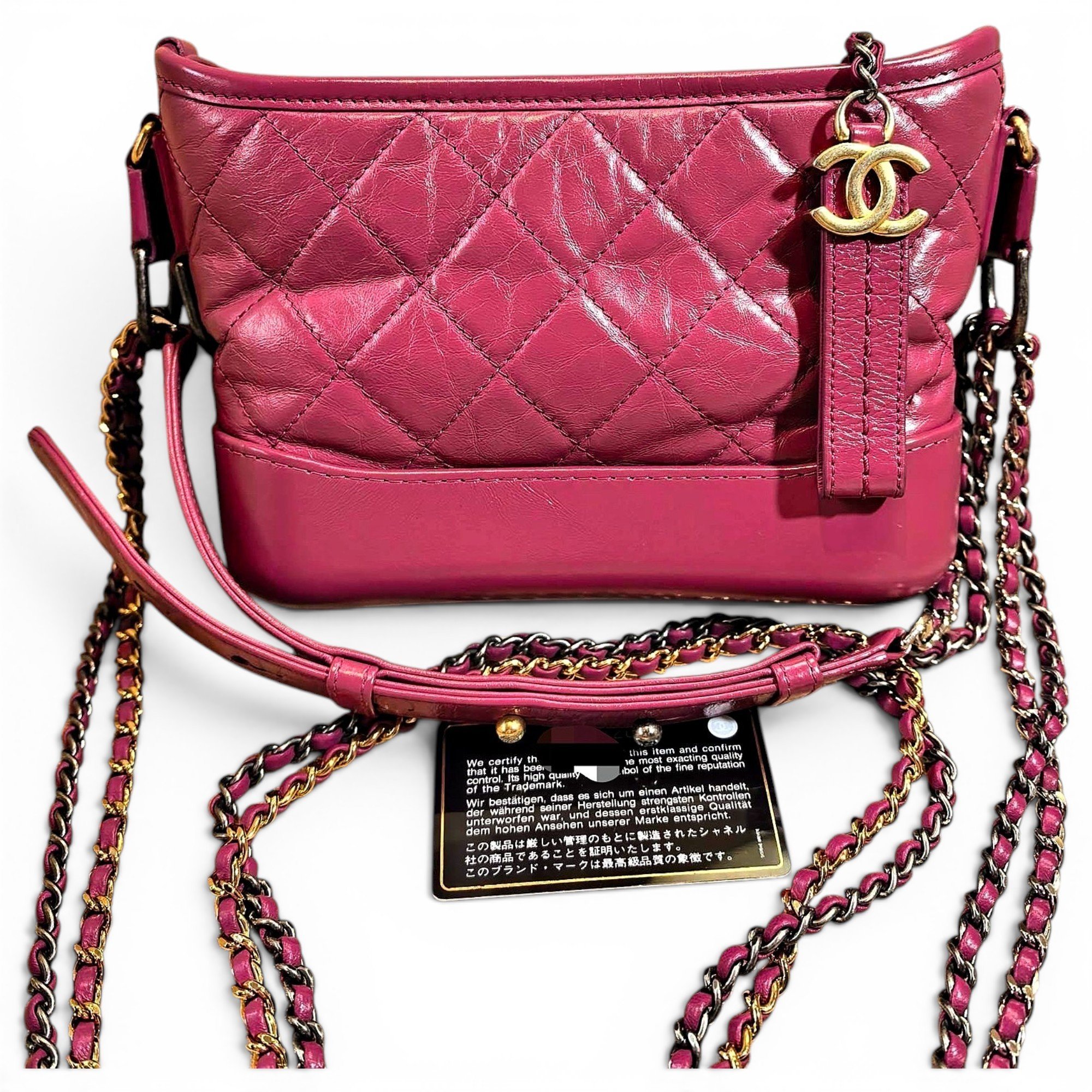 Gabrielle leather crossbody bag