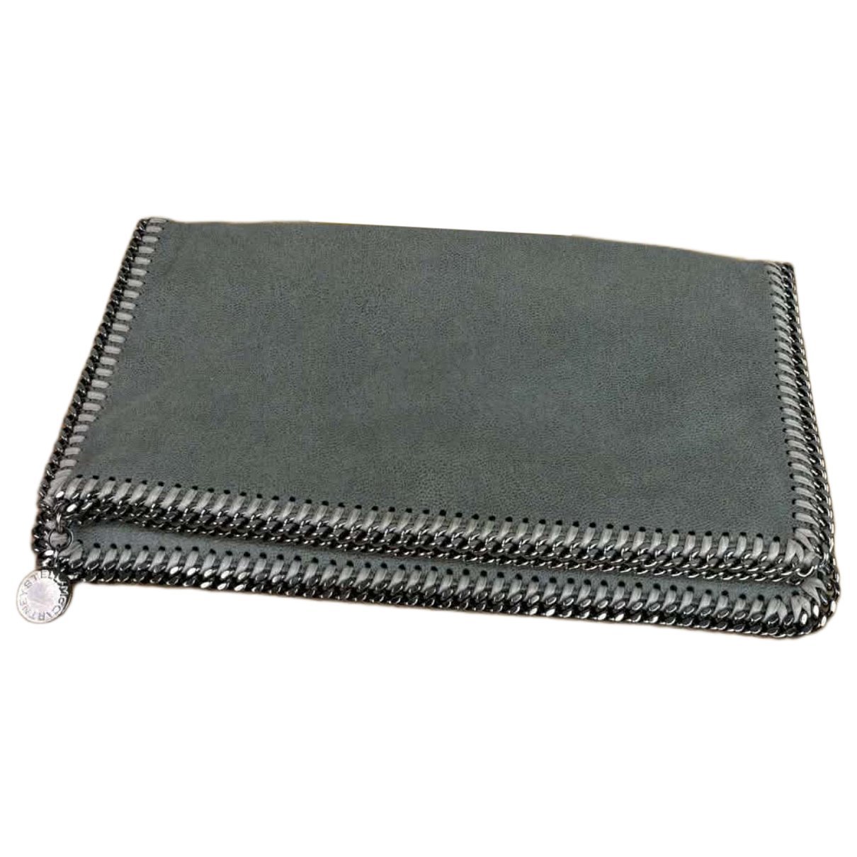Vegan leather clutch bag