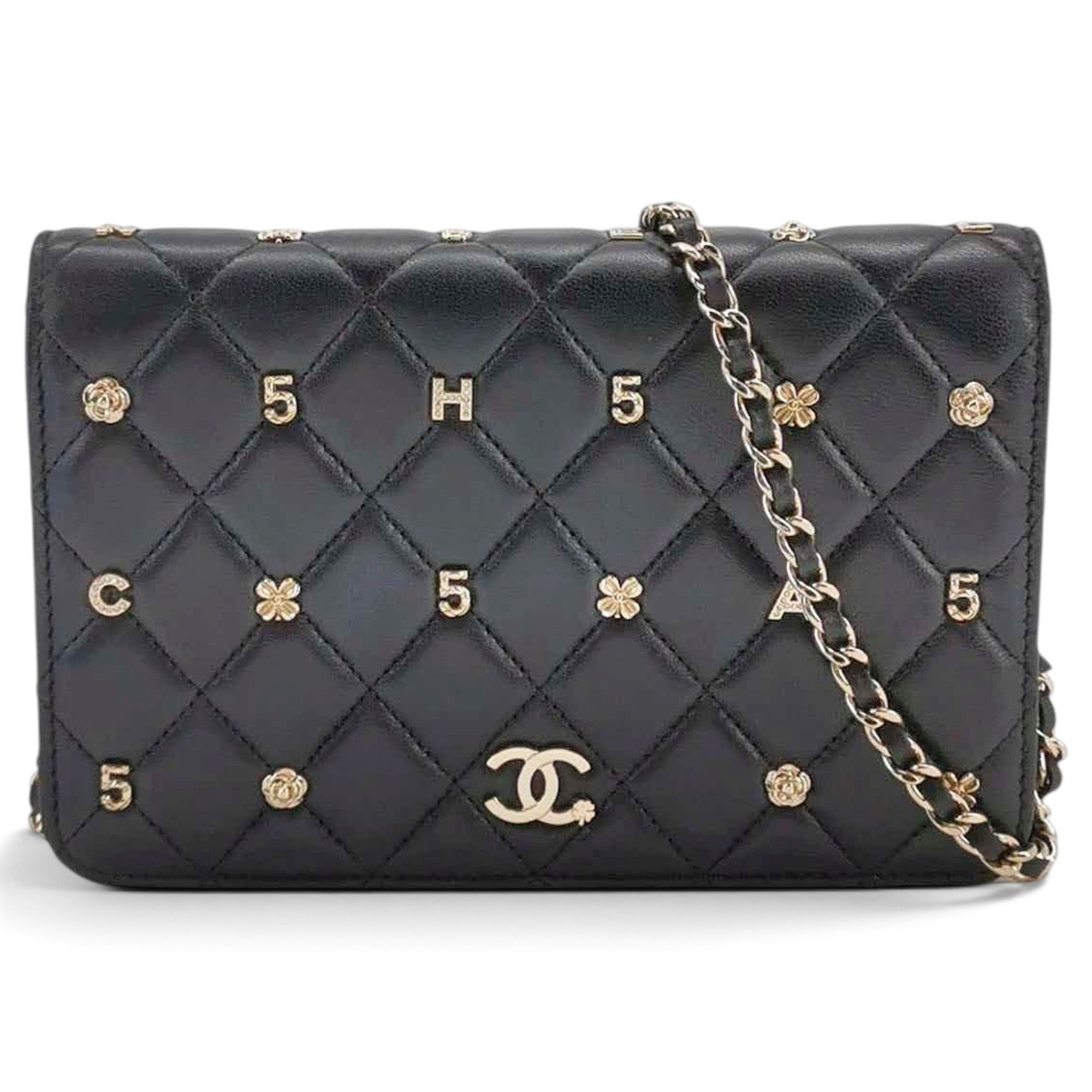 Wallet On Chain Timeless/Classique leather crossbody bag
