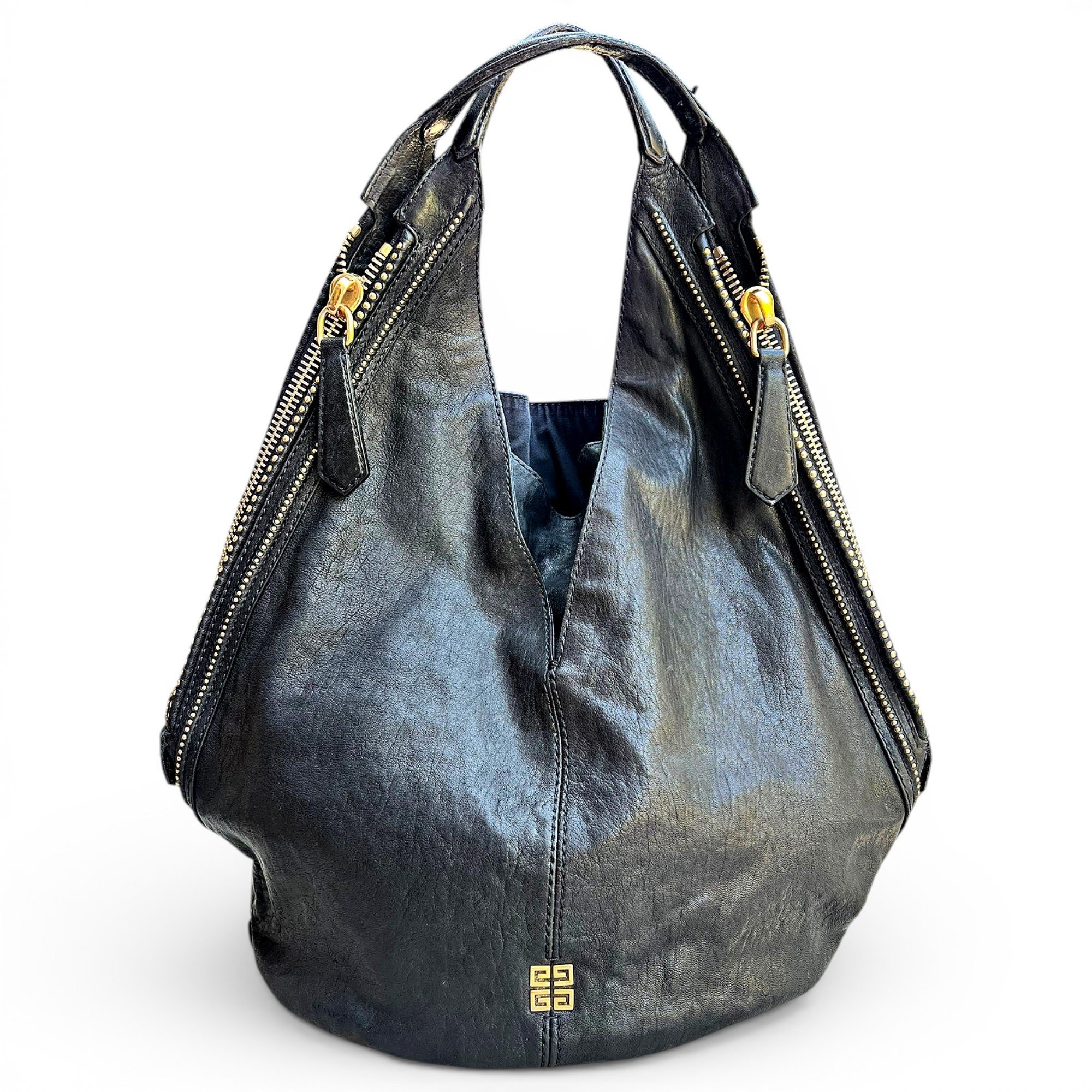 Leather handbag