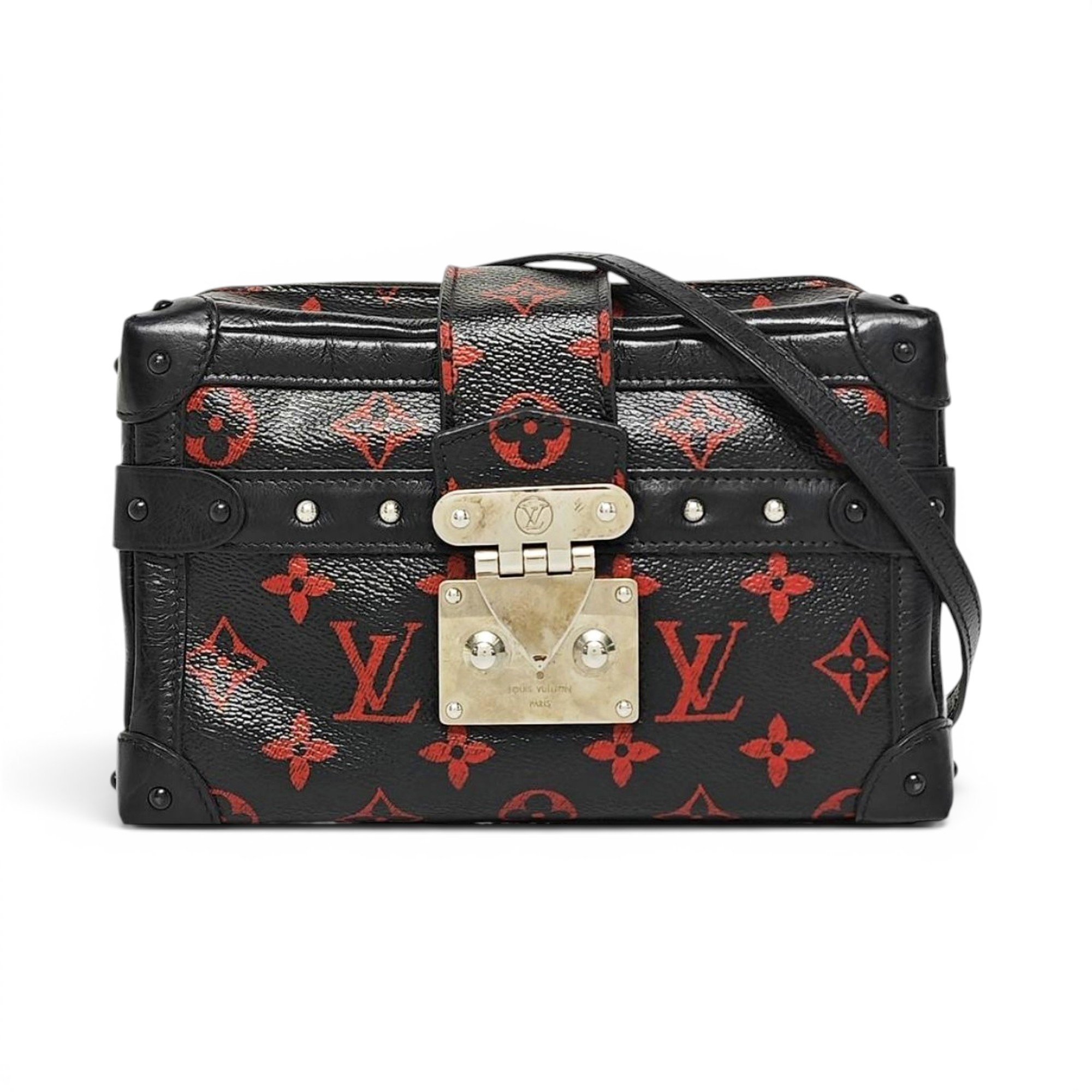 Petite Malle cloth handbag