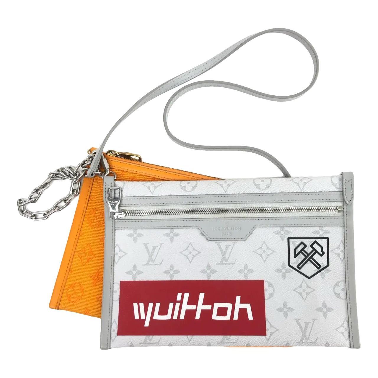 Vinyl crossbody bag
