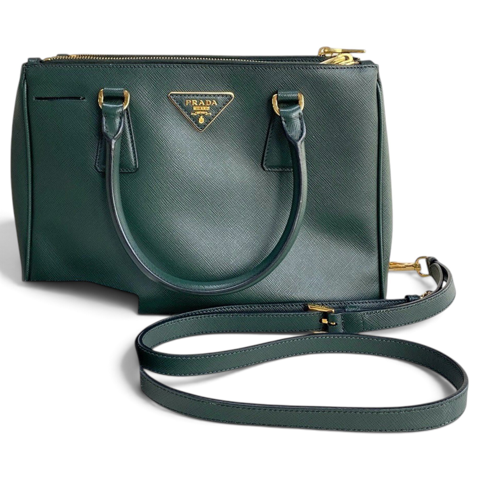 Galleria leather handbag