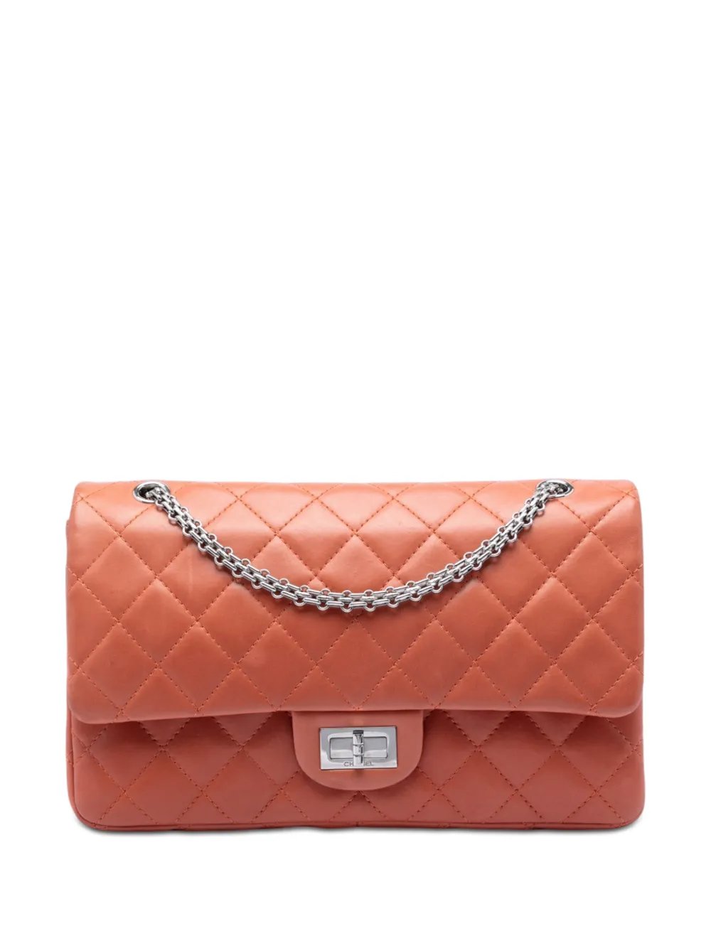 2010-2011 Quilted Lambskin Reissue 2.55 Double Flap 227 shoulder bag