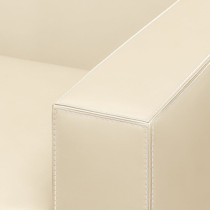 Ivoire Reeditions J.-m. Frank Par Hermès Comfortable 3-seater Sofa
