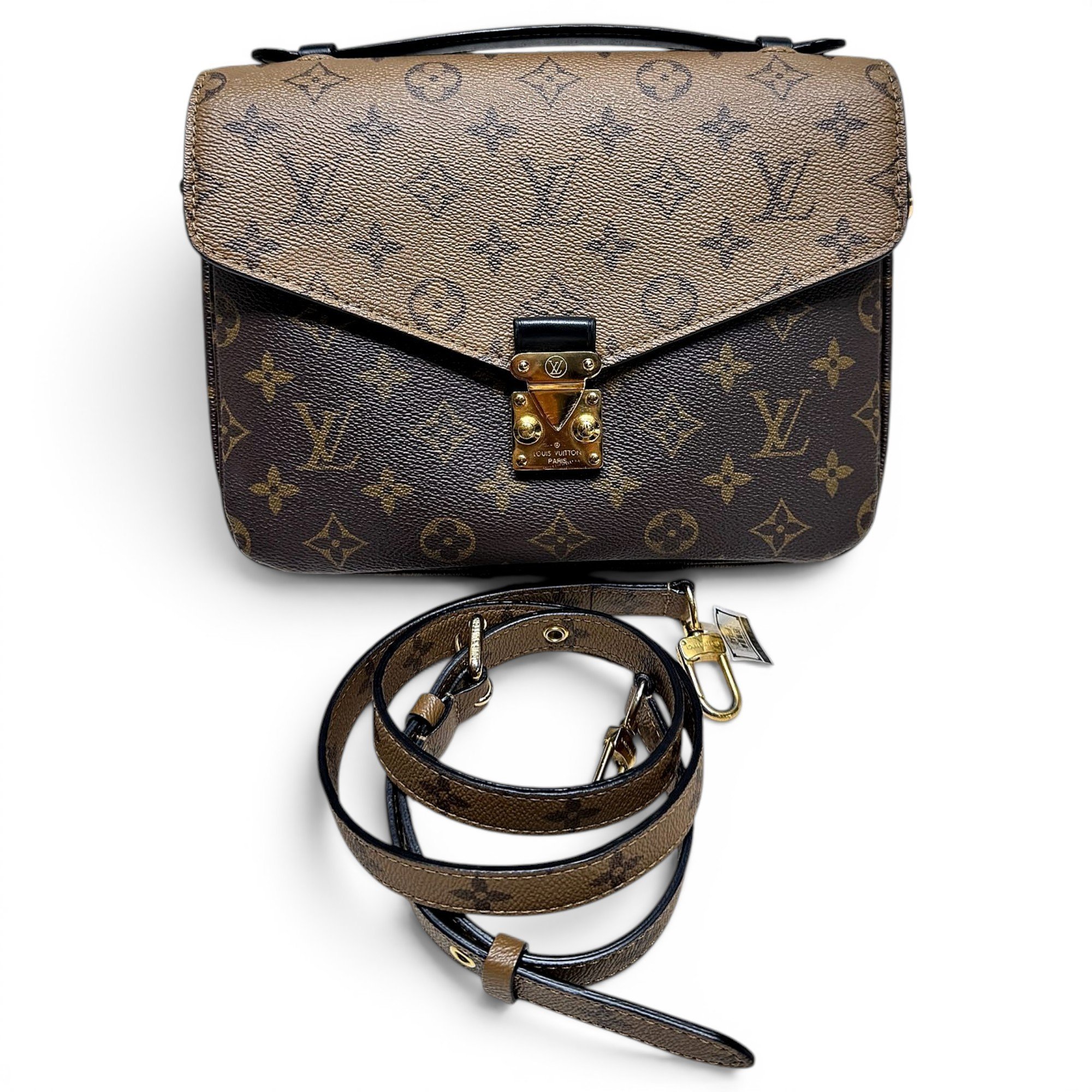 Metis leather handbag