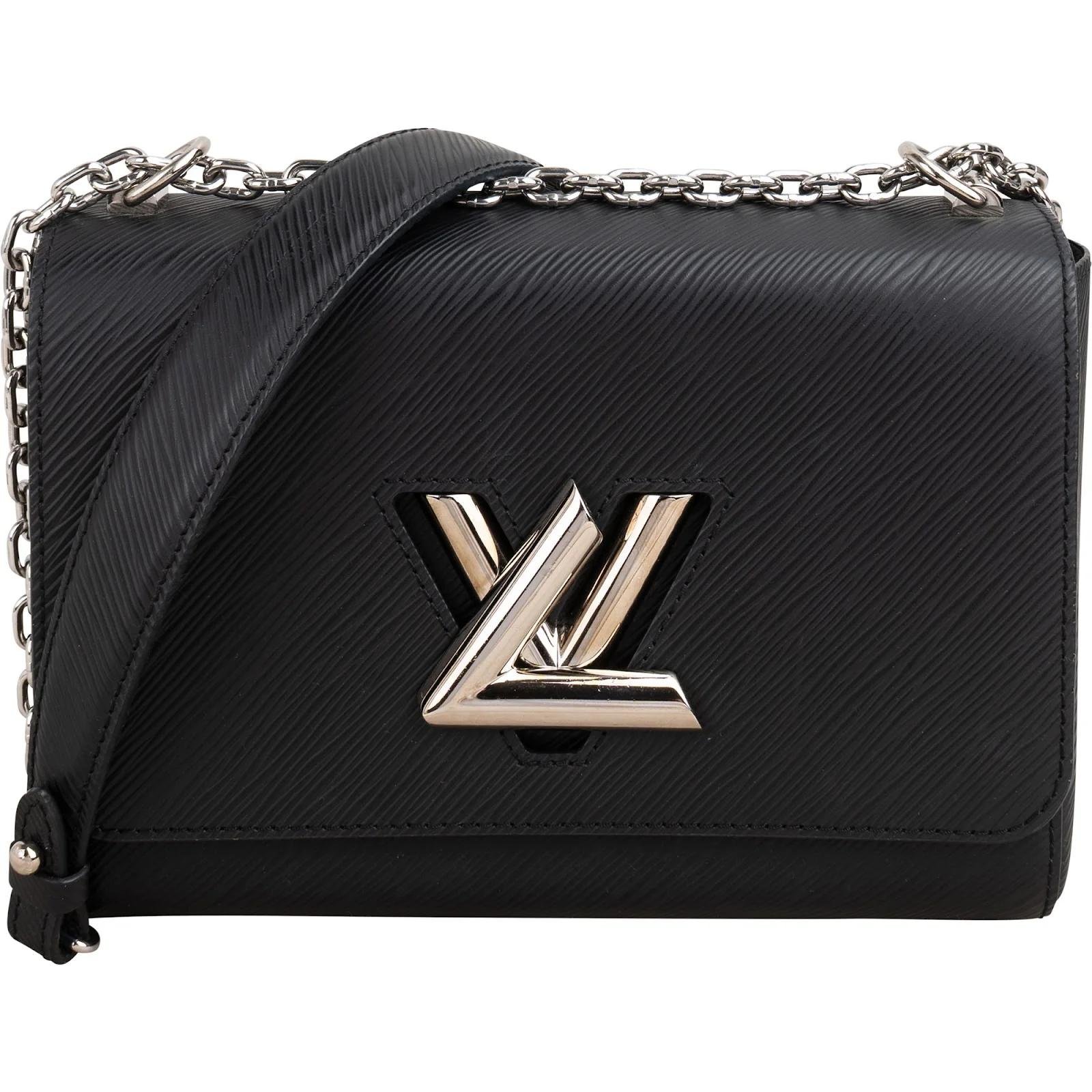 Twist leather crossbody bag