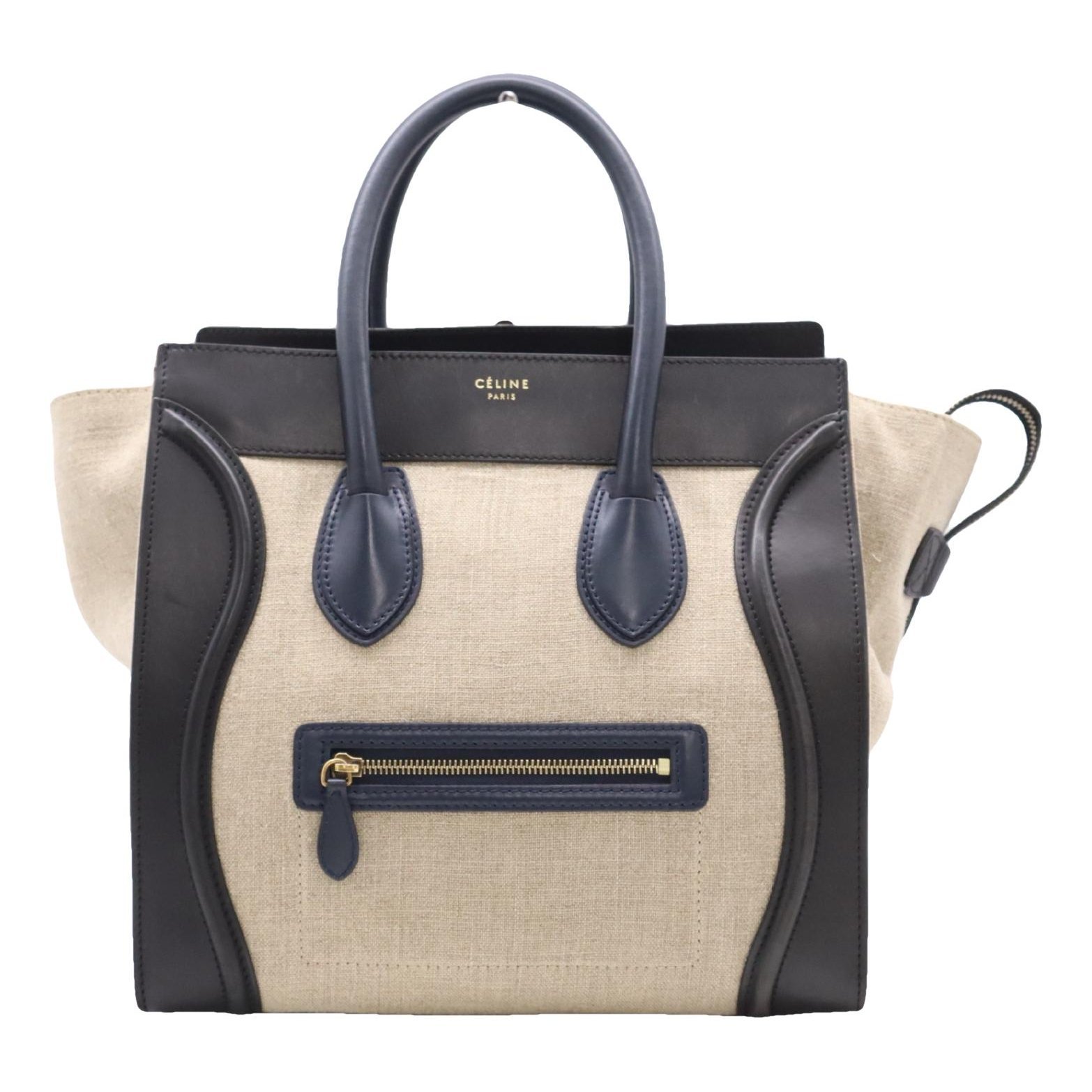 Luggage leather handbag