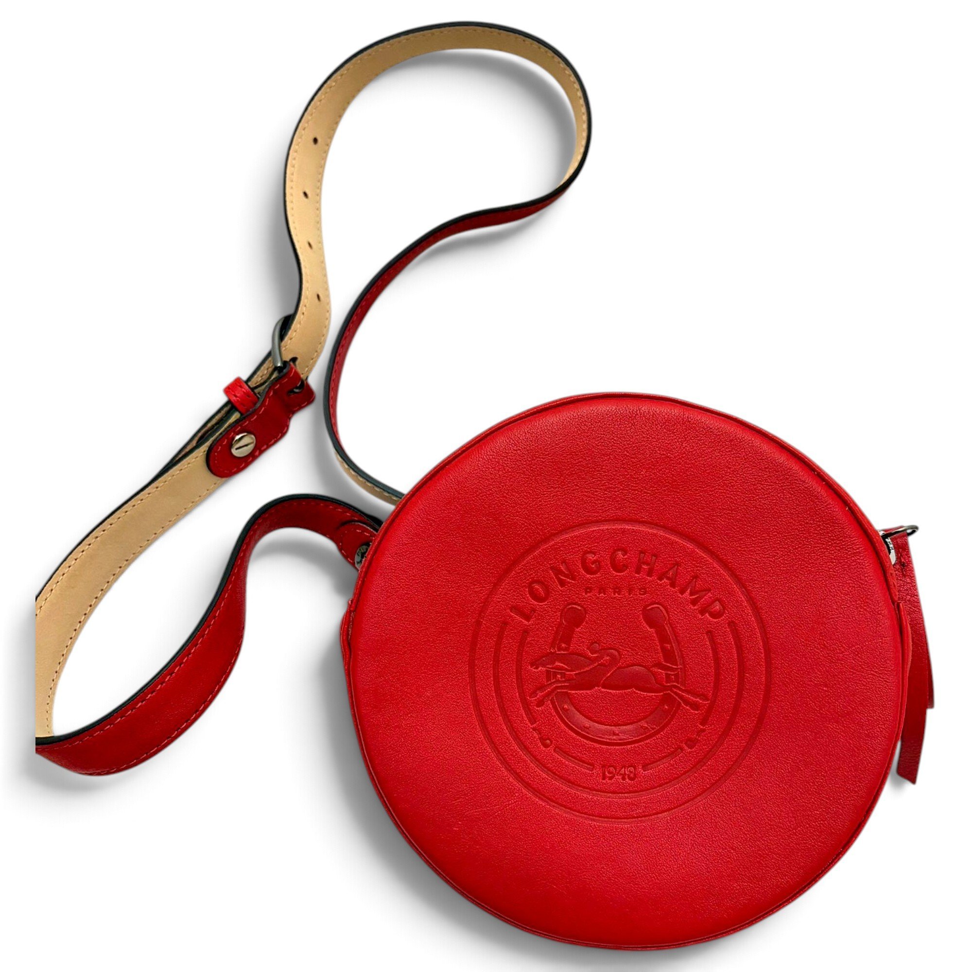 Leather crossbody bag