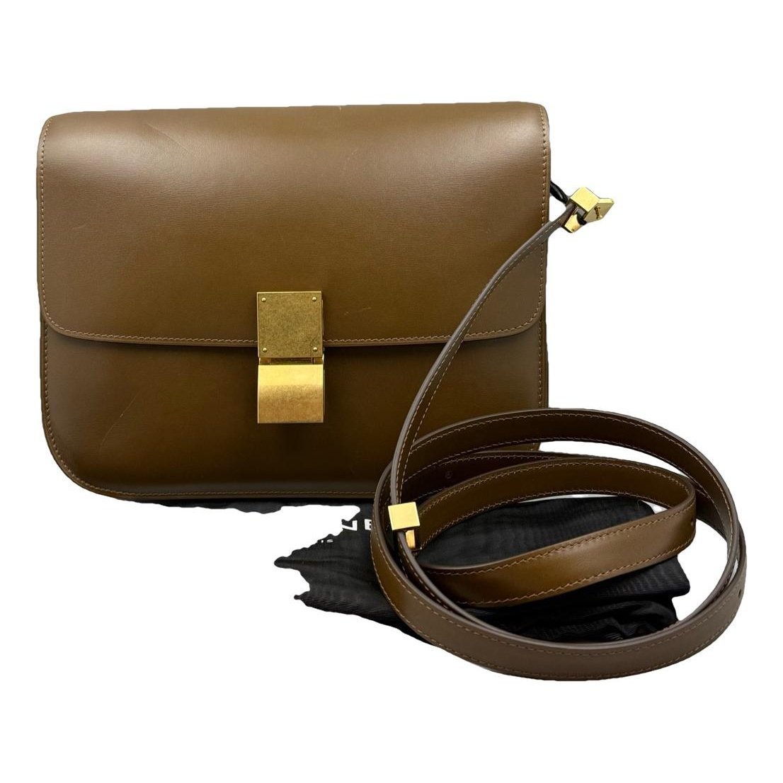 Classic leather handbag