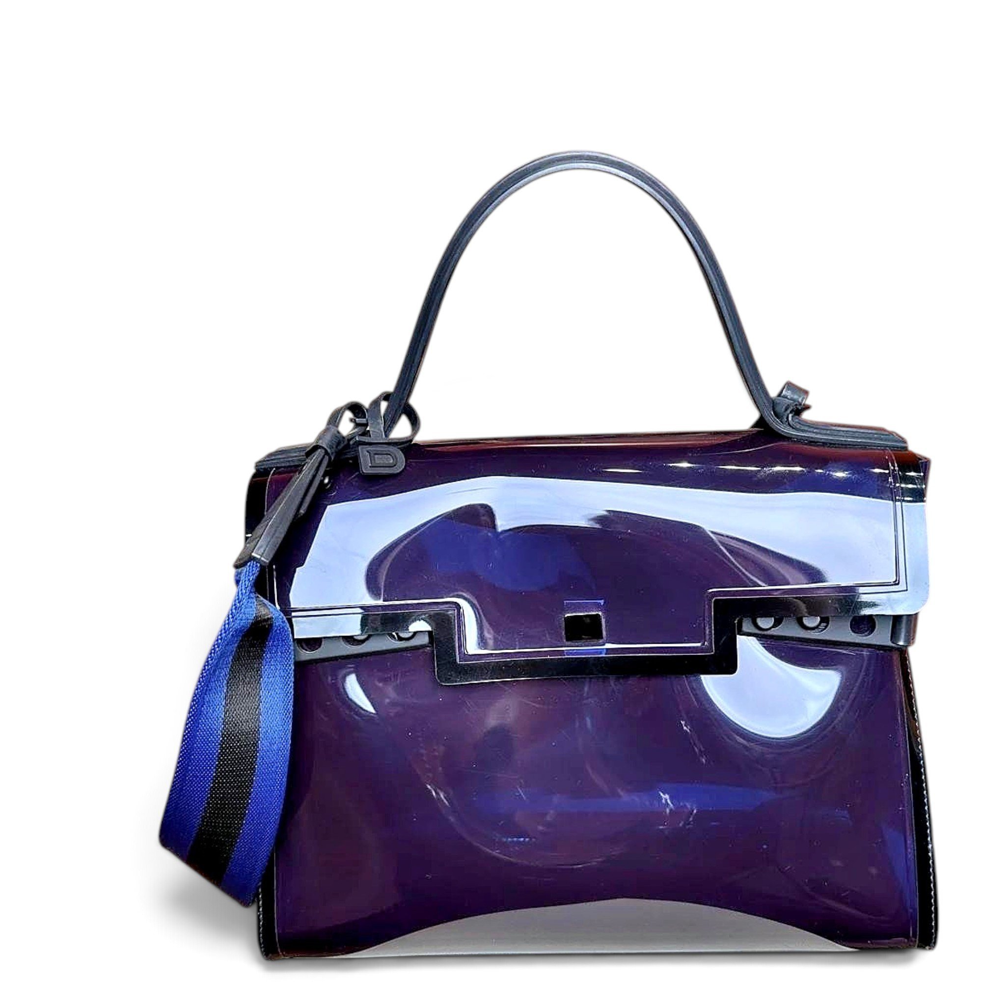 Delvaux Tempête vinyl handbag