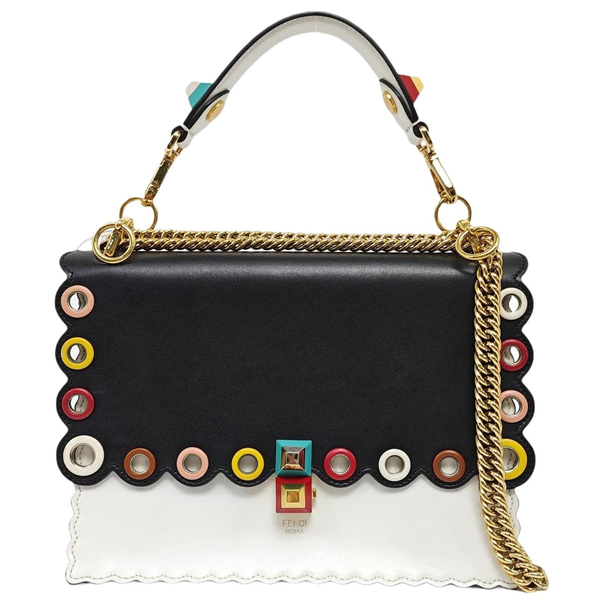 Kan I leather handbag