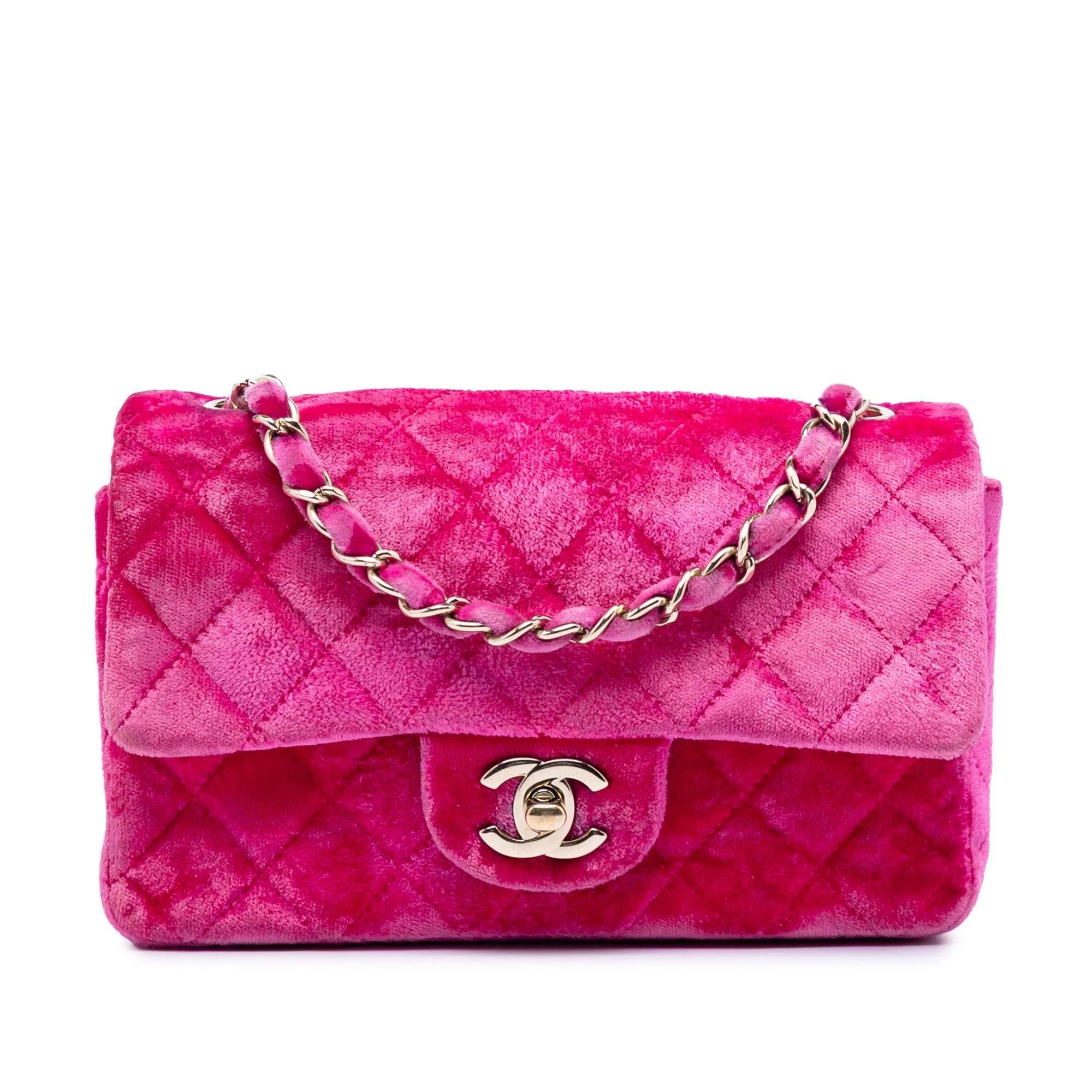 Timeless/Classique velvet crossbody bag