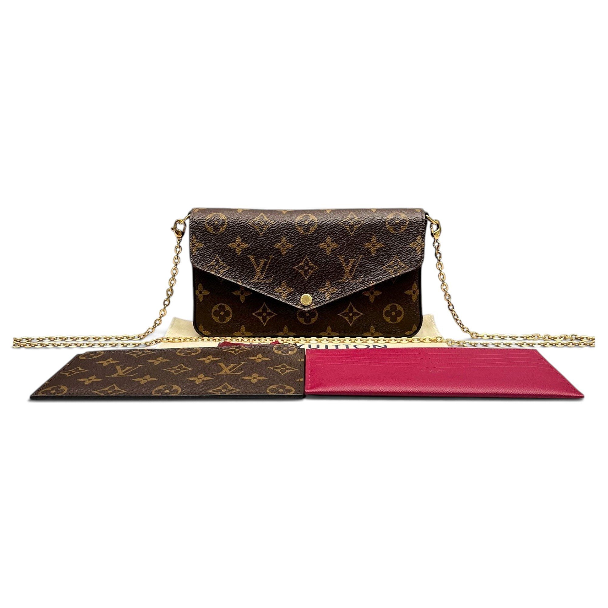 Félicie leather crossbody bag