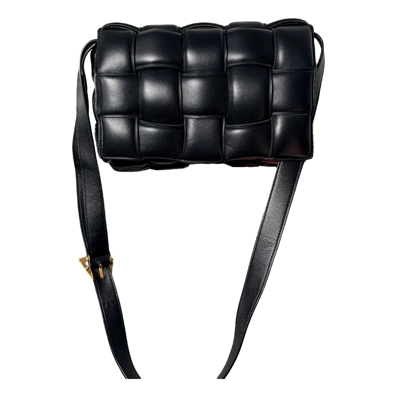 Cassette Padded leather crossbody bag