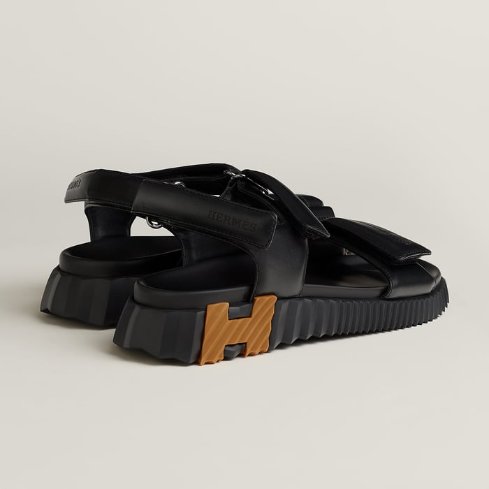 Noir Junior Sandal