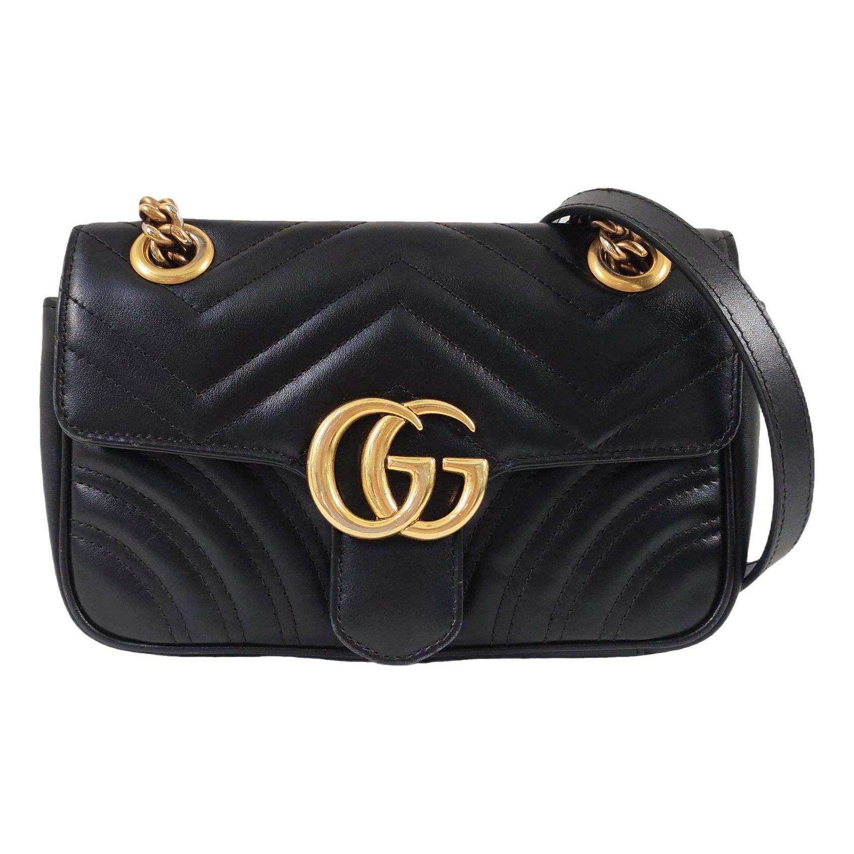 GG Marmont leather crossbody bag