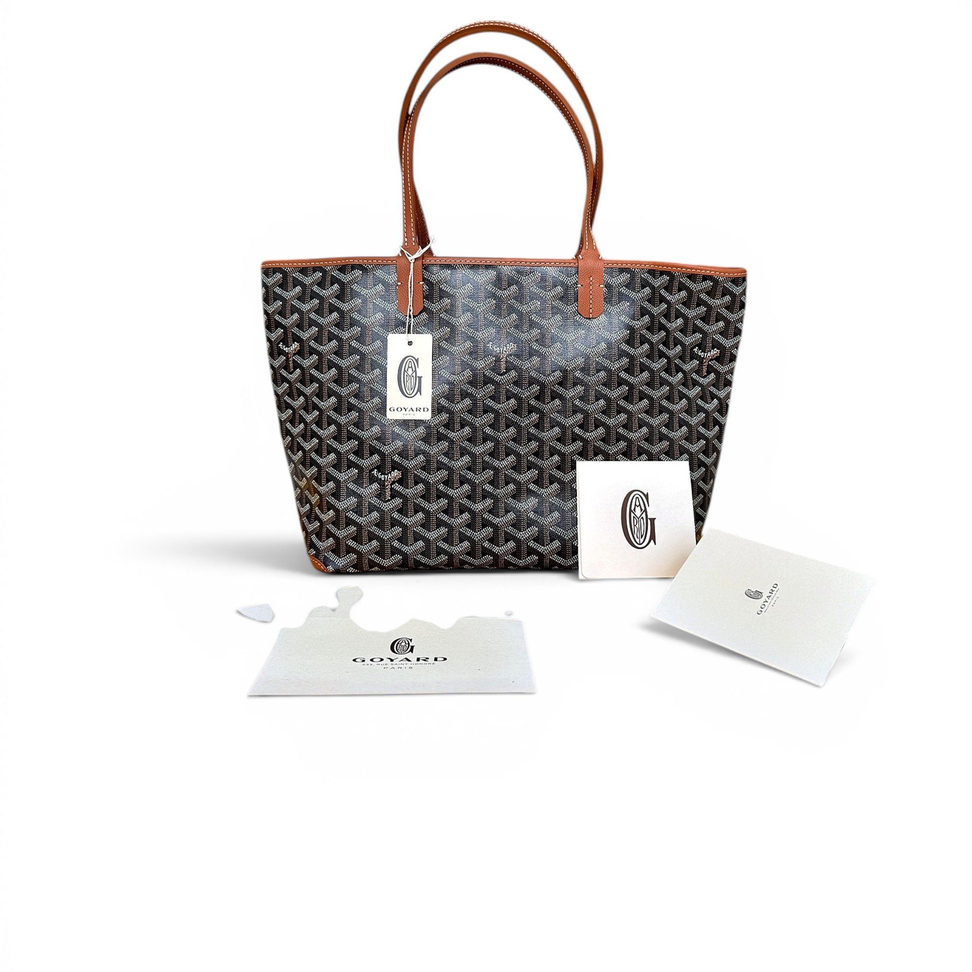 Goyard Artois cloth tote