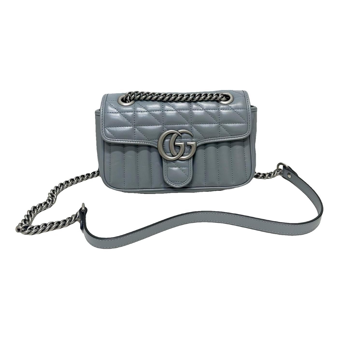 GG Marmont Flap leather handbag
