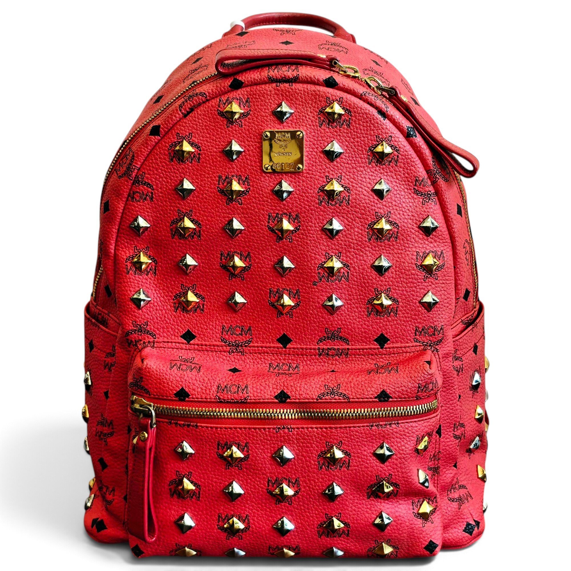 Stark leather backpack
